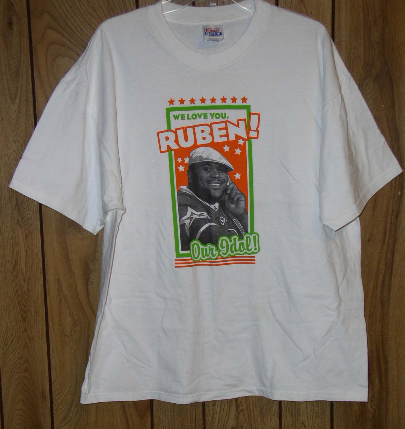 Ruben Studdard Concert Shirt Vintage 2003 American Idol