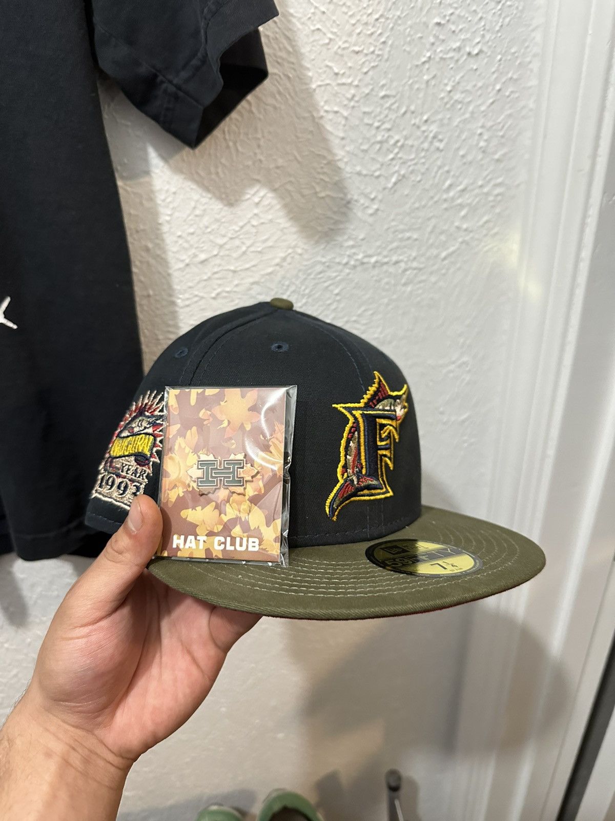 Florida Marlins Hat Club Fitted Fall Tones collection