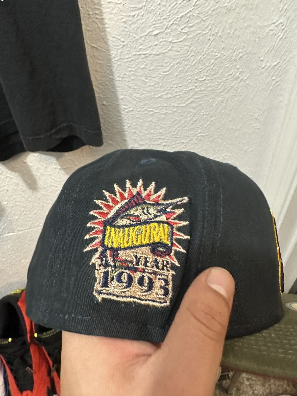 Florida Marlins Hat Club Fitted Fall Tones collection