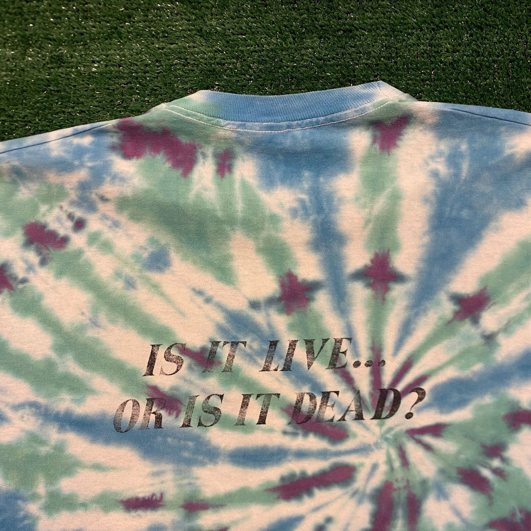 Band Tees Grateful Dead Skeleton Vintage 90s Band T-Shirt Size US XL / EU 56 / 4 - 5 Thumbnail
