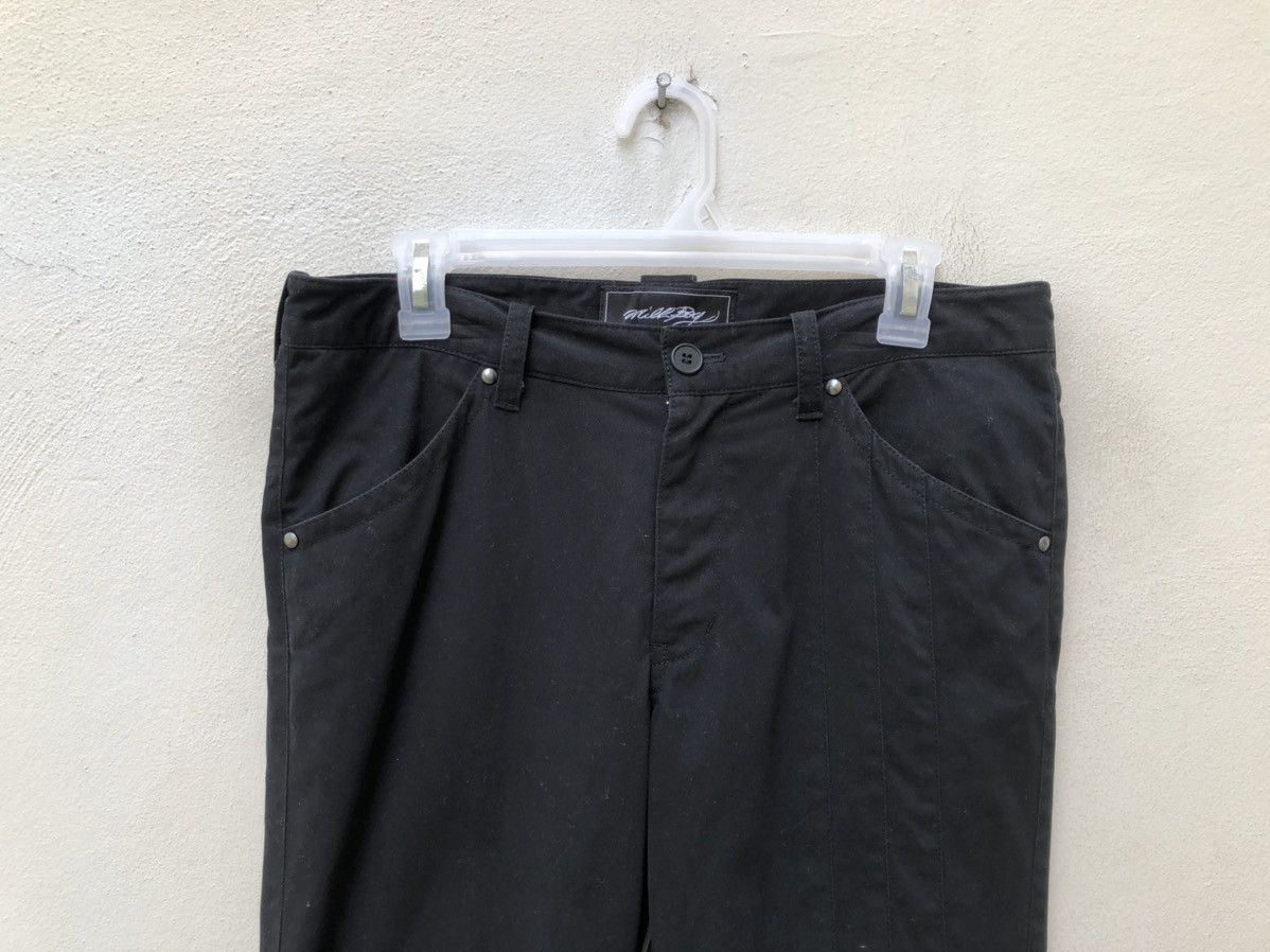 20471120 Milk Boy Japan “ SAMPLE “ Black Pant Size US 31 - 7 Thumbnail