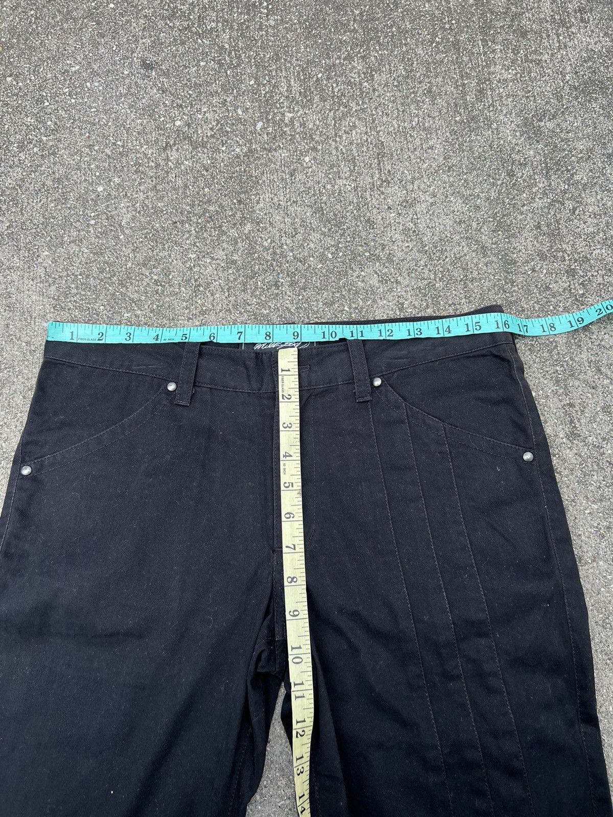 20471120 Milk Boy Japan “ SAMPLE “ Black Pant Size US 31 - 2 Thumbnail