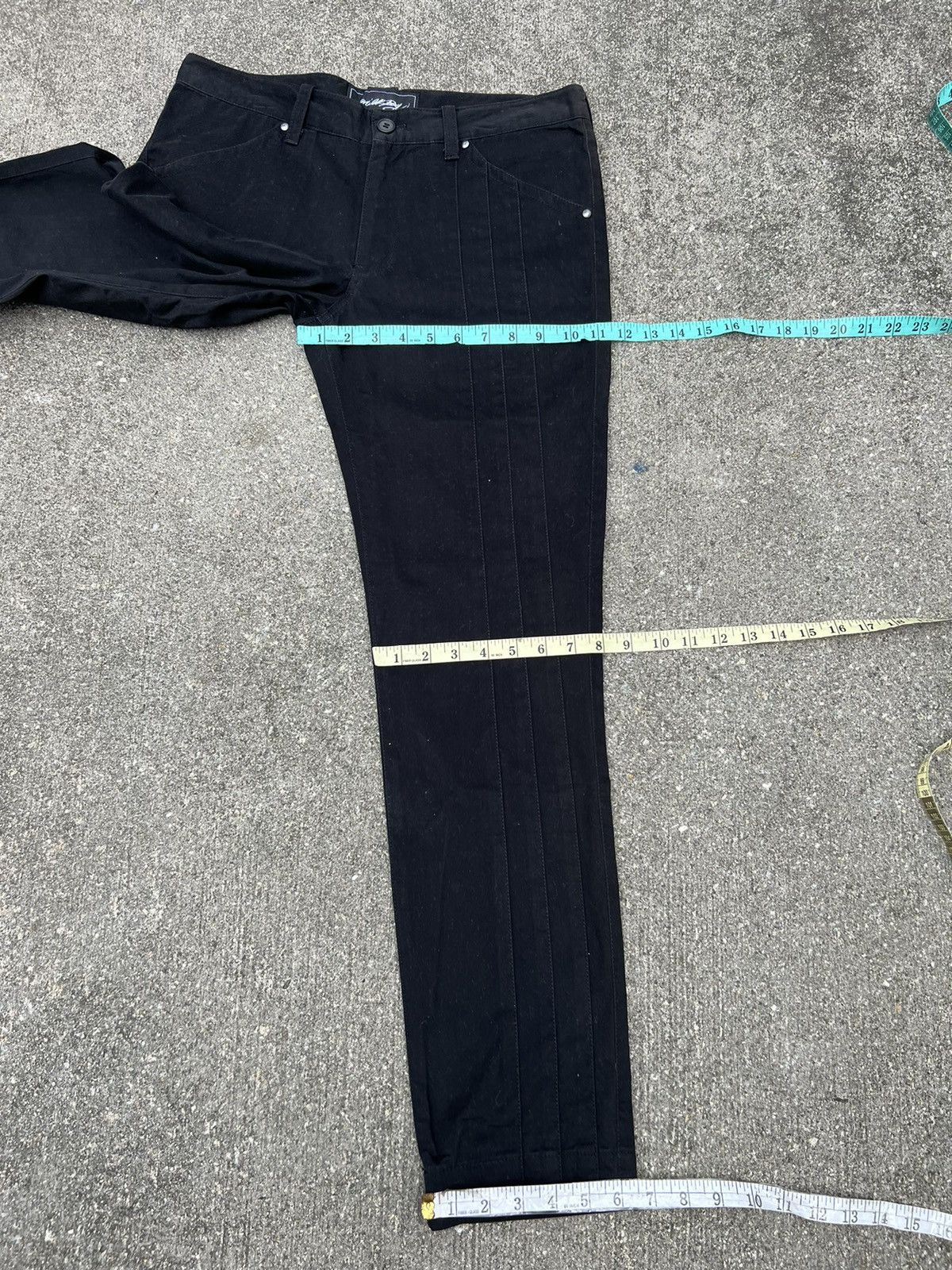 20471120 Milk Boy Japan “ SAMPLE “ Black Pant Size US 31 - 3 Thumbnail