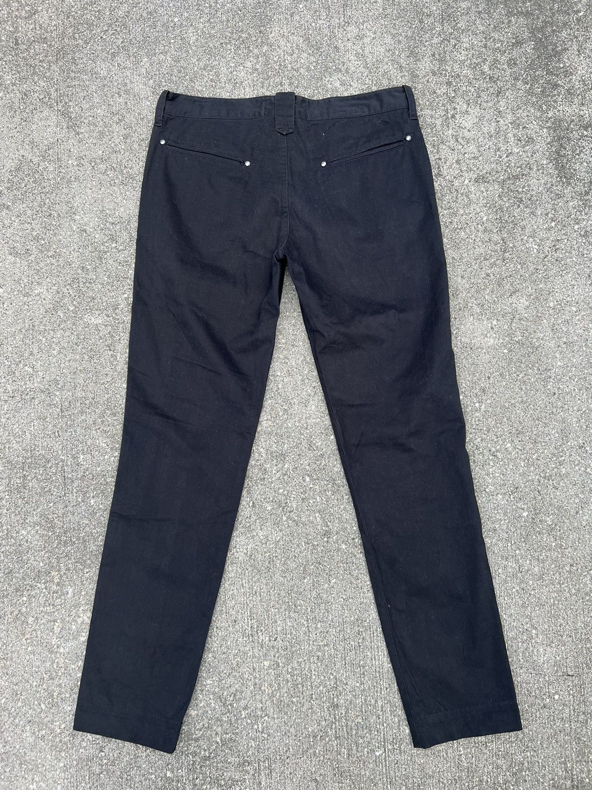 20471120 Milk Boy Japan “ SAMPLE “ Black Pant Size US 31 - 5 Thumbnail