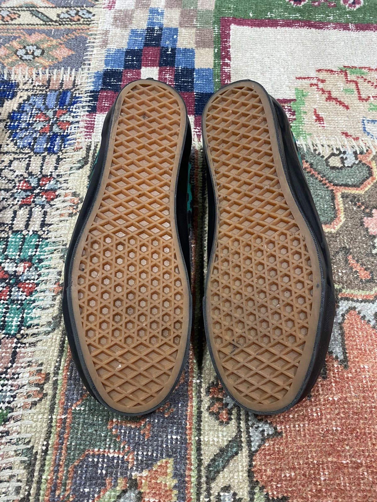 Stray Rats × Vans Vans Old Skool Stray Rats Brown Green Size US 9.5 / EU 42-43 - 7 Thumbnail