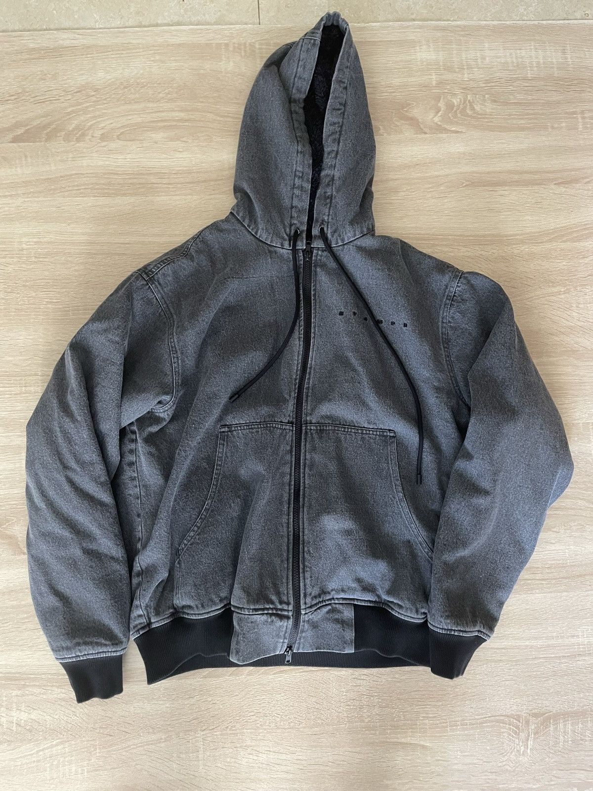 Stampd Denim hooded zip jacket Size US M / EU 48-50 / 2 - 1 Thumbnail