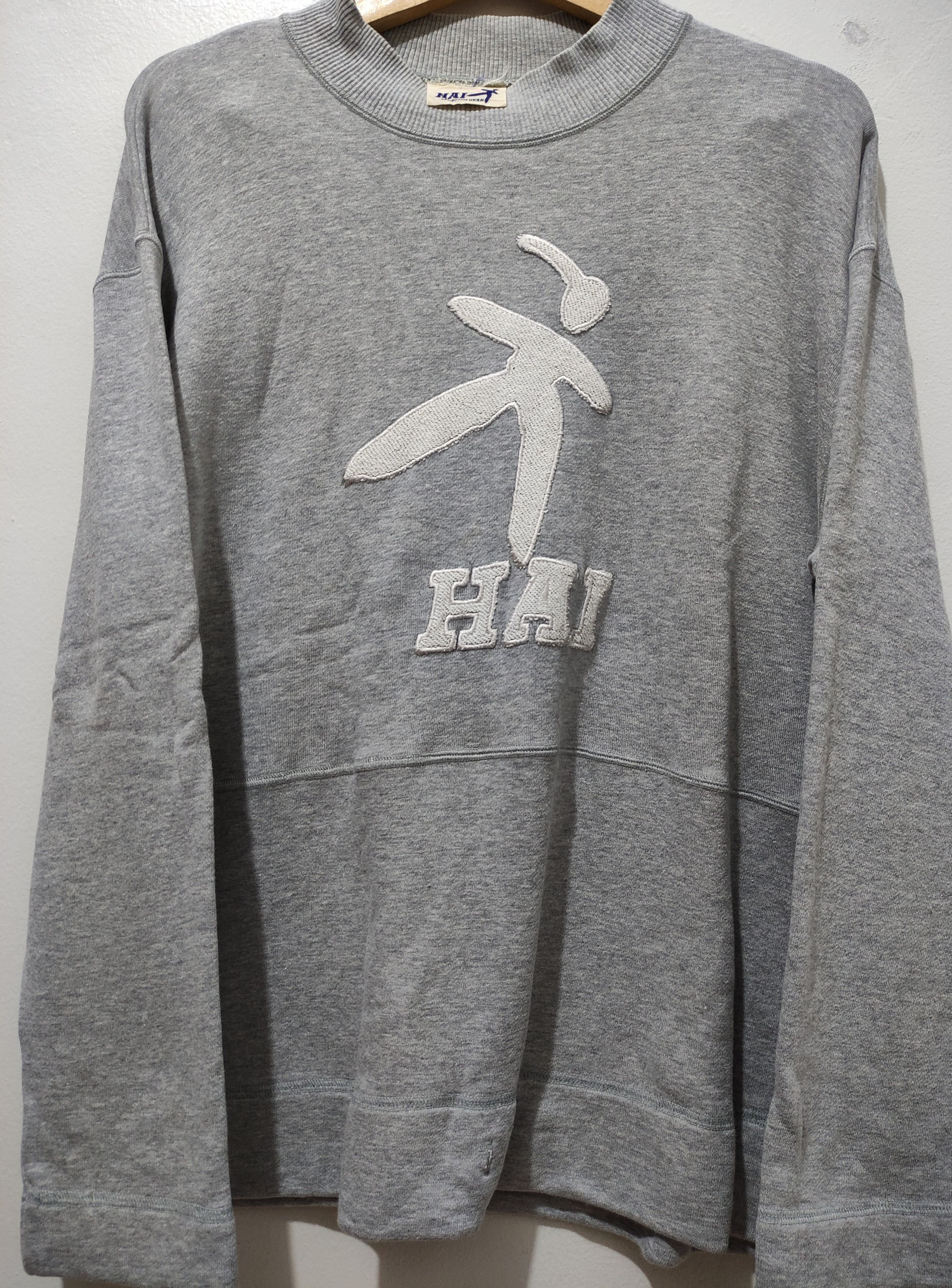 Hai Sporting Gear × Issey Miyake Vintage Hai Sporting Gear Spell out logo Crewneck Size US M / EU 48-50 / 2 - 11 Thumbnail
