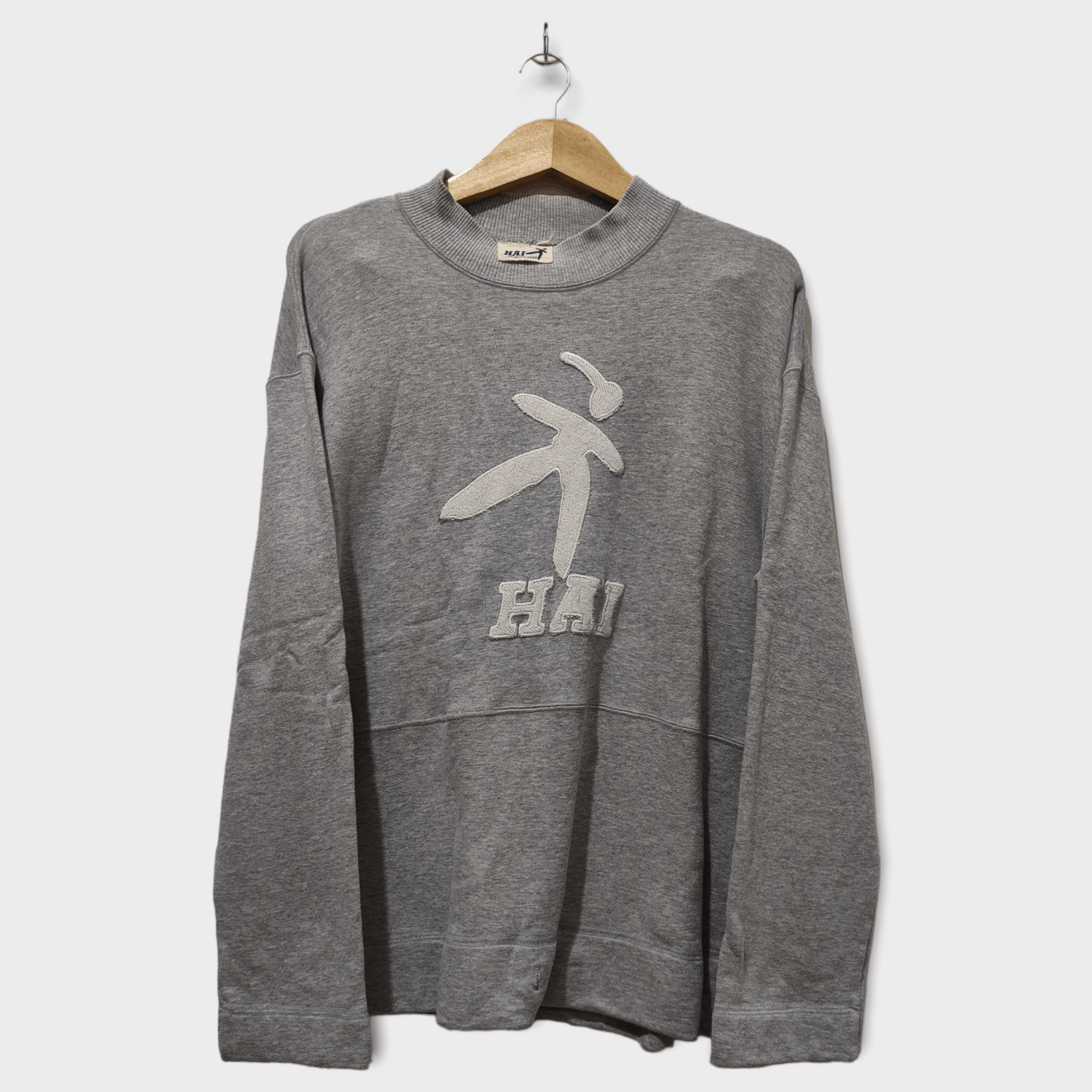 Hai Sporting Gear × Issey Miyake Vintage Hai Sporting Gear Spell out logo Crewneck Size US M / EU 48-50 / 2 - 3 Thumbnail