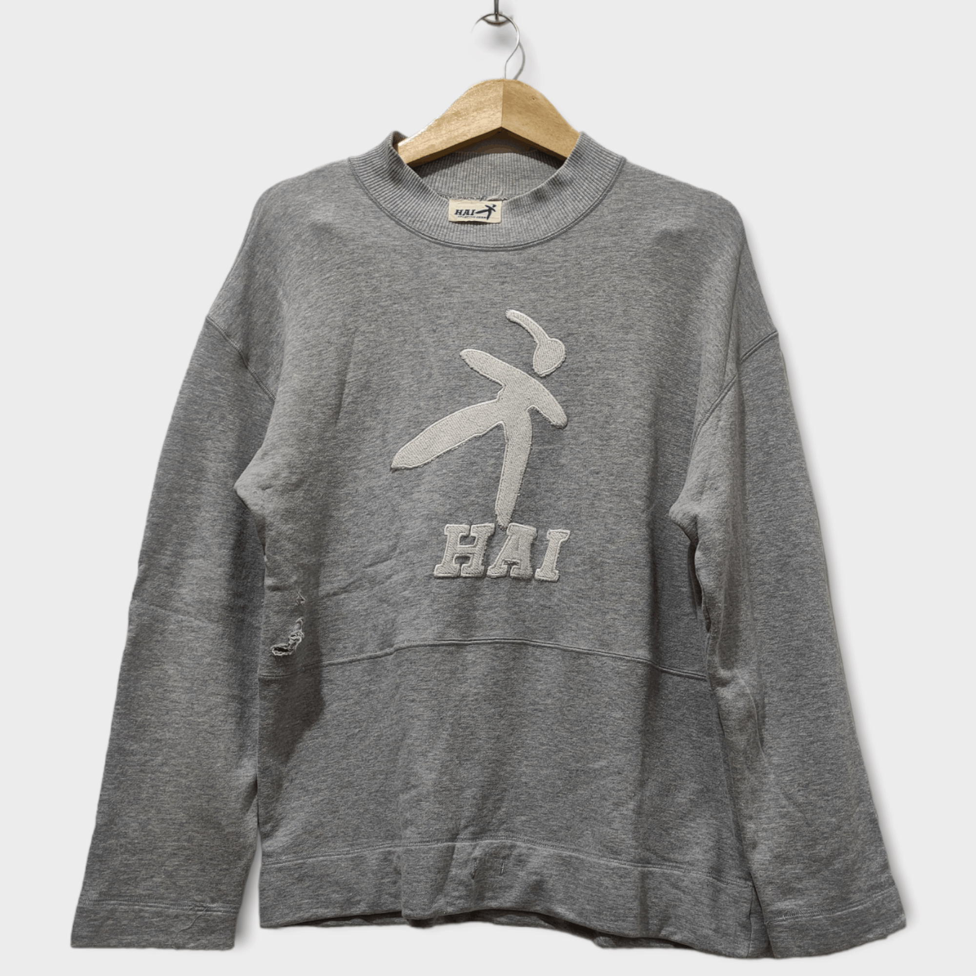 Hai Sporting Gear × Issey Miyake Vintage Hai Sporting Gear Spell out logo Crewneck Size US M / EU 48-50 / 2 - 1 Thumbnail