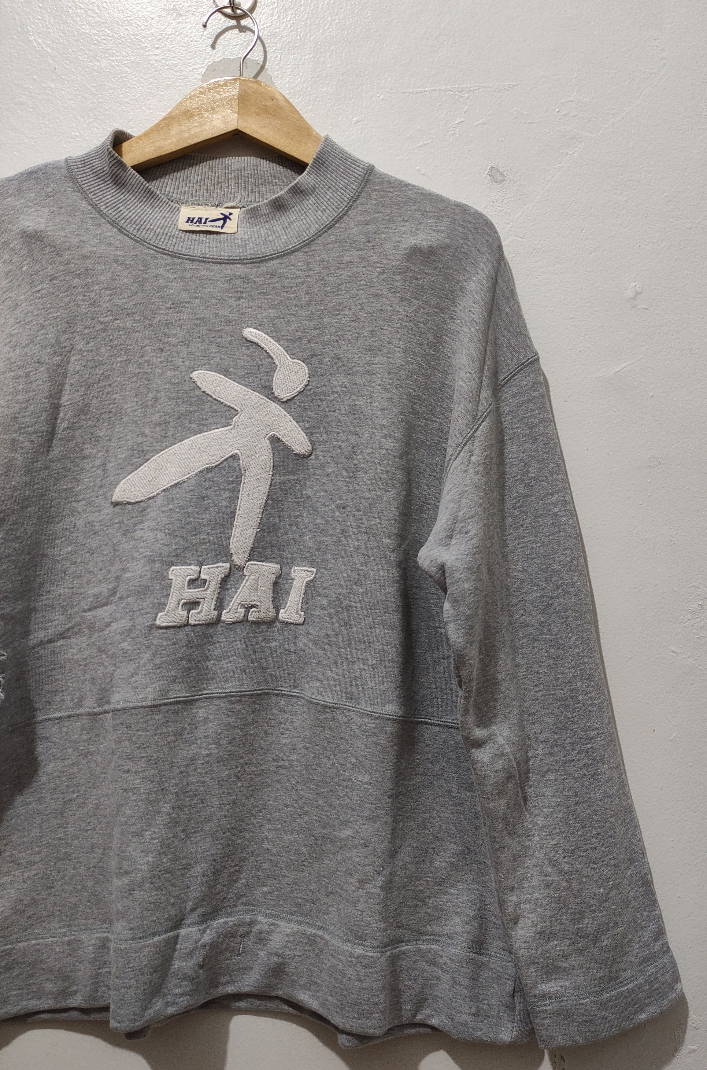 Hai Sporting Gear × Issey Miyake Vintage Hai Sporting Gear Spell out logo Crewneck Size US M / EU 48-50 / 2 - 8 Thumbnail