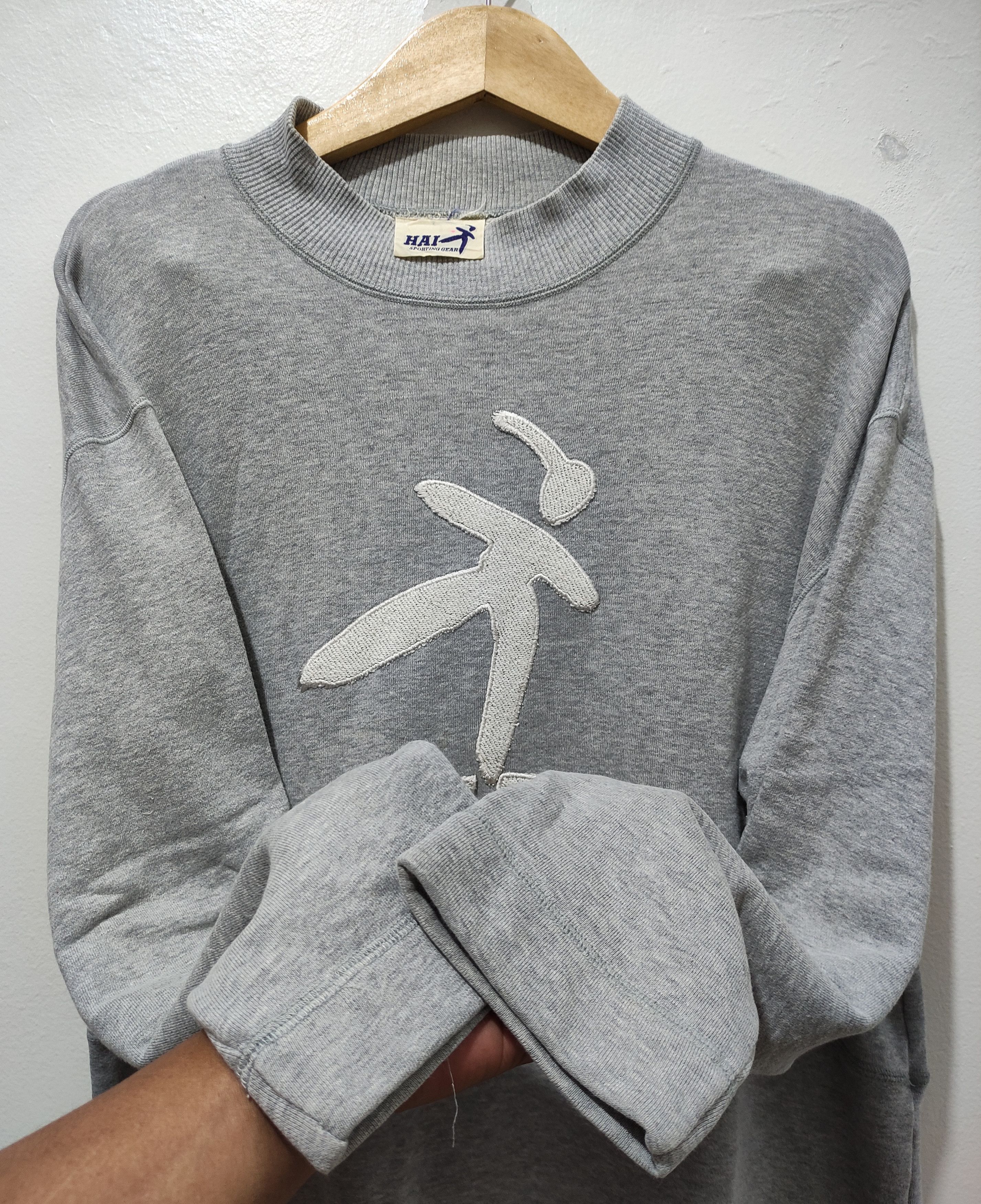 Hai Sporting Gear × Issey Miyake Vintage Hai Sporting Gear Spell out logo Crewneck Size US M / EU 48-50 / 2 - 10 Thumbnail