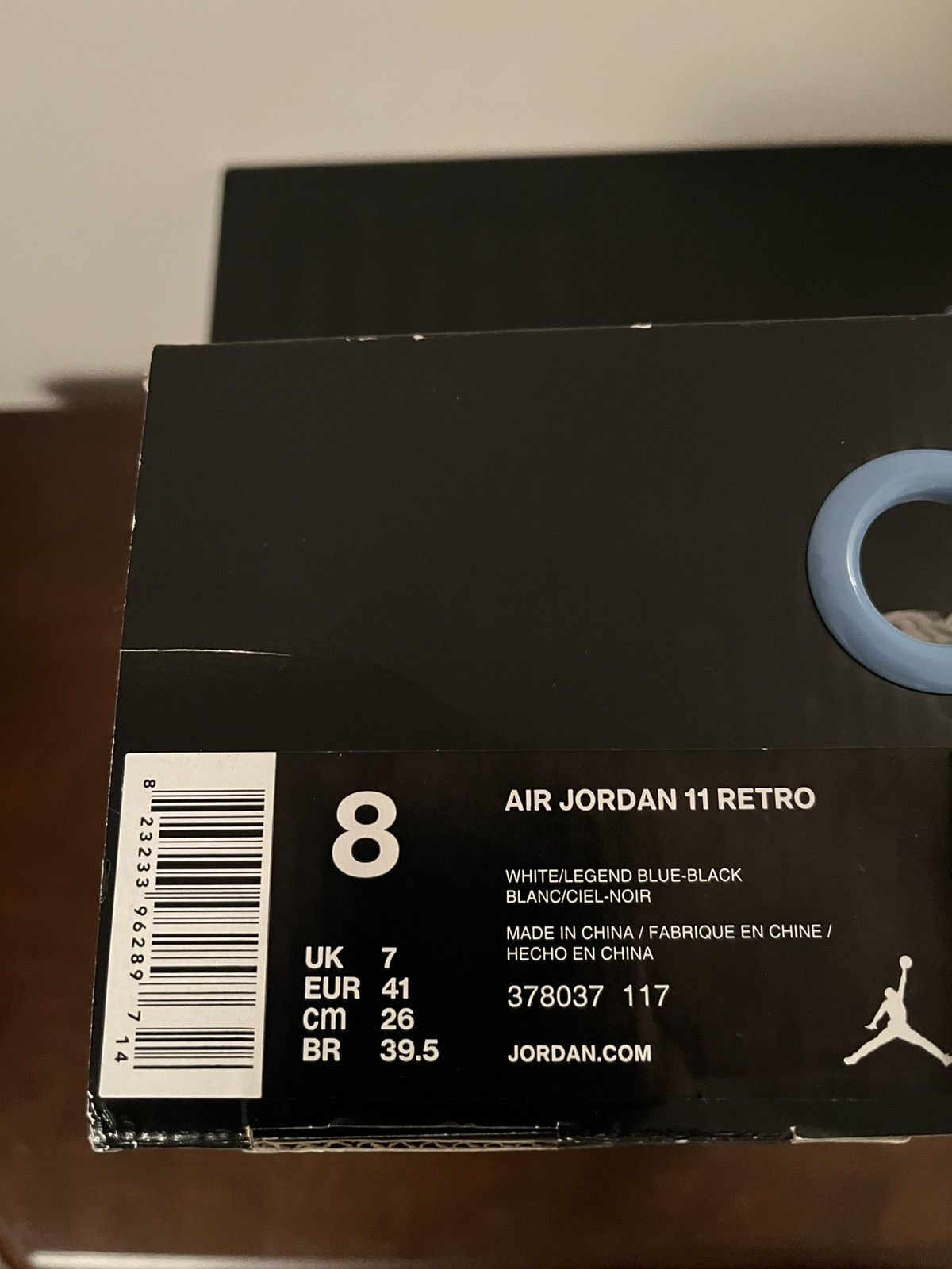 Jordan Brand Air Jordan 11 Retro Legend Blue Columbia 2014 Size US 8 / EU 41 - 8 Thumbnail