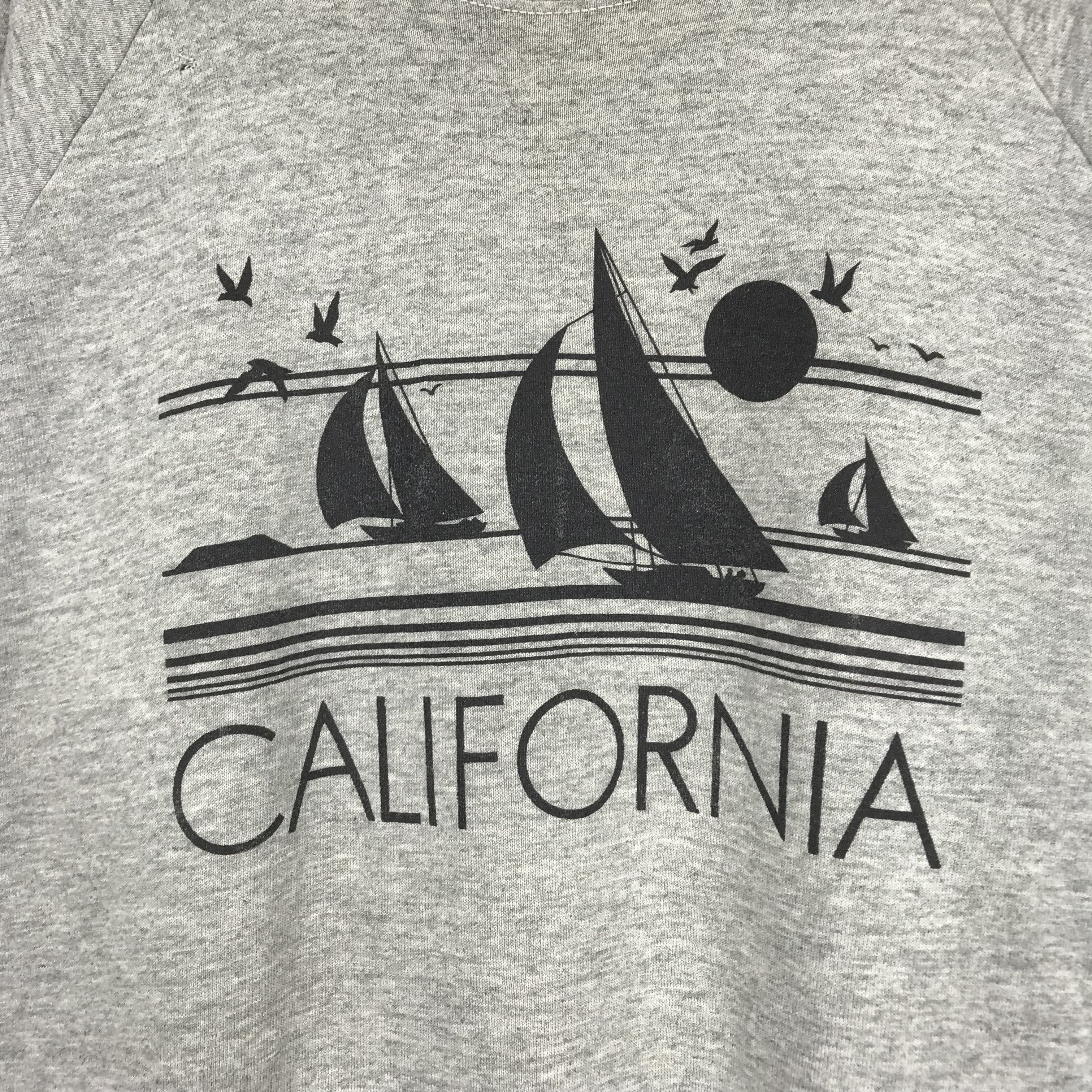 Vintage Vintage 90's California Sweatshirts California City Beach Size US L / EU 52-54 / 3 - 6 Thumbnail