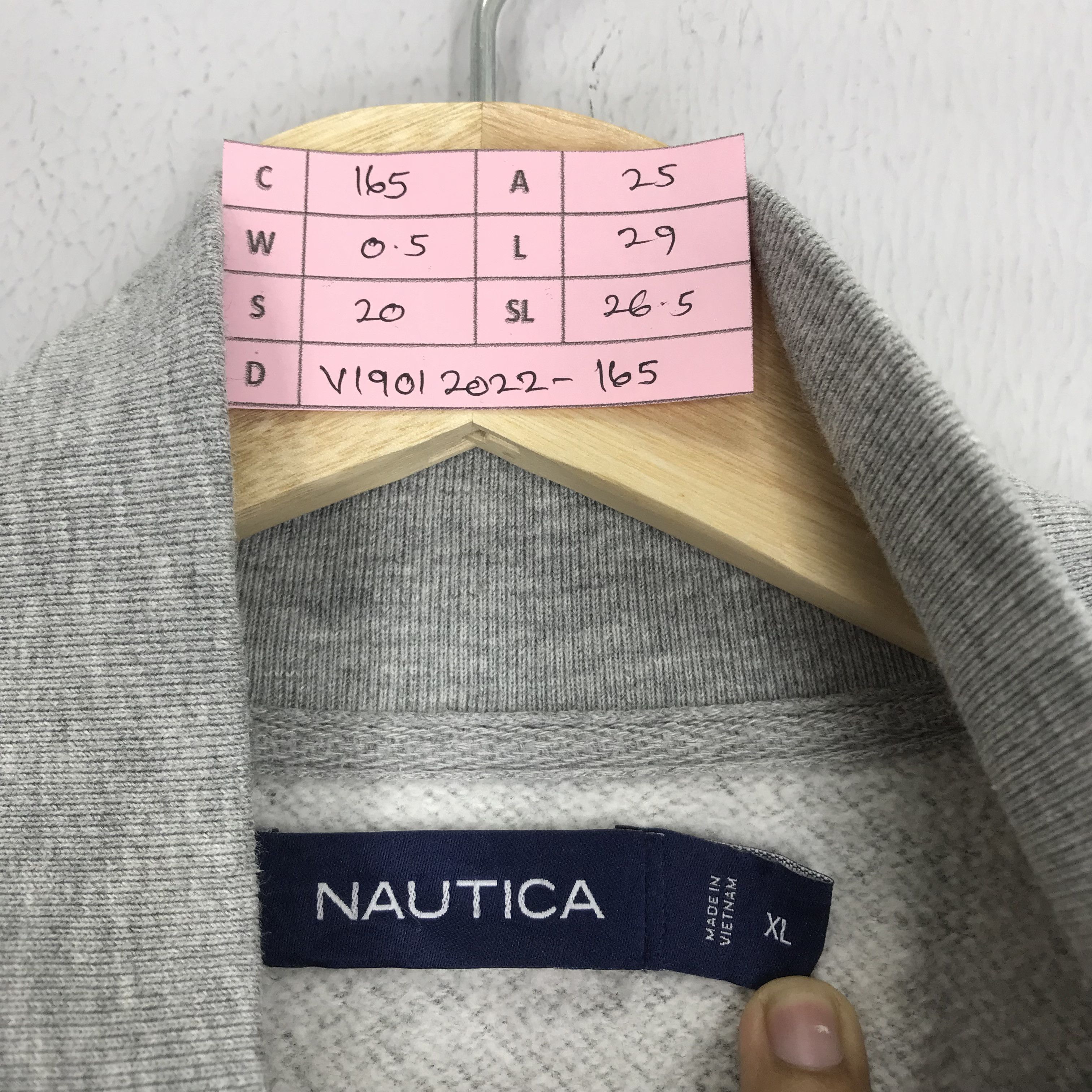 Nautica Vintage Nautica Checkered Half Zipper Sweatshirts Pullover Size US XL / EU 56 / 4 - 8 Thumbnail