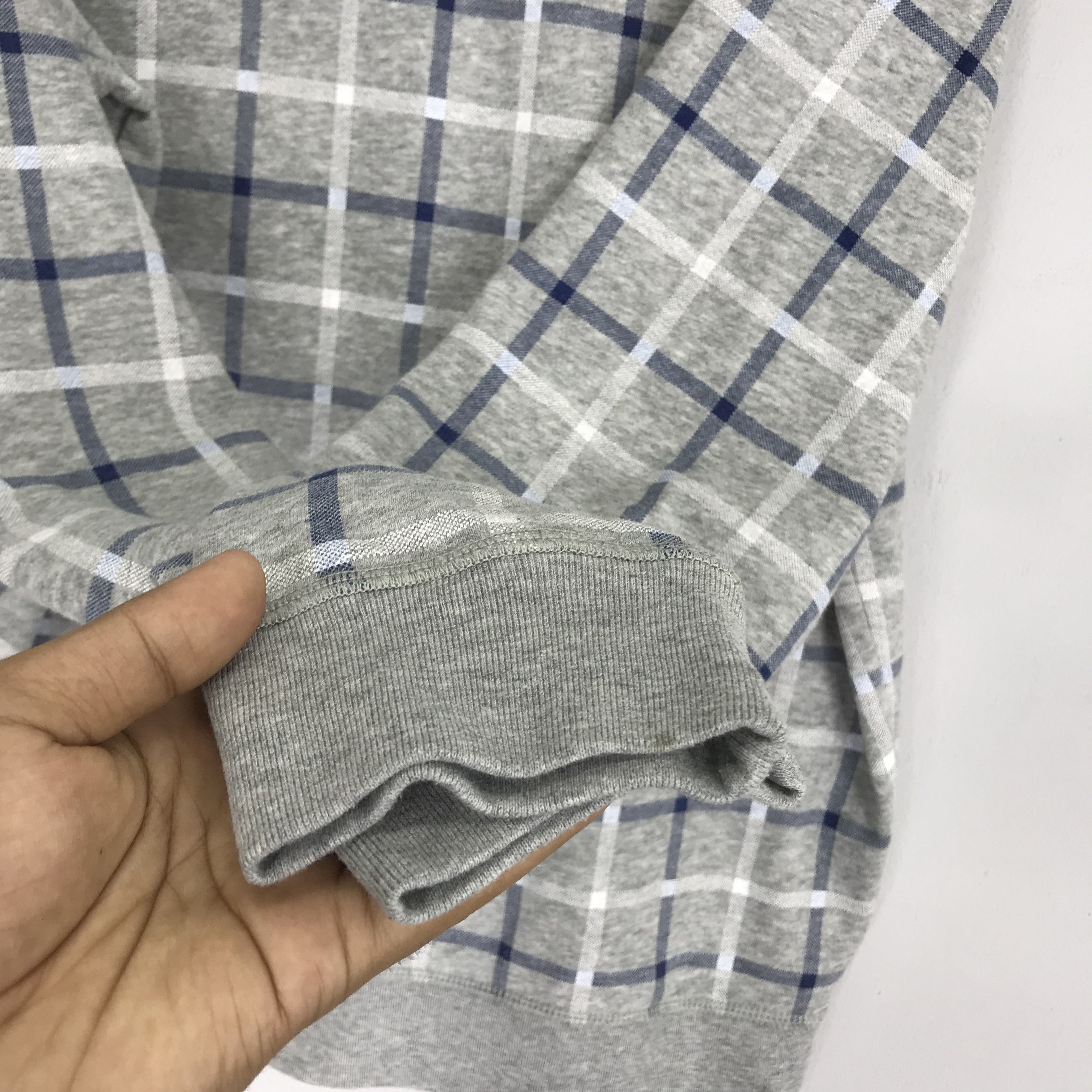 Nautica Vintage Nautica Checkered Half Zipper Sweatshirts Pullover Size US XL / EU 56 / 4 - 6 Thumbnail