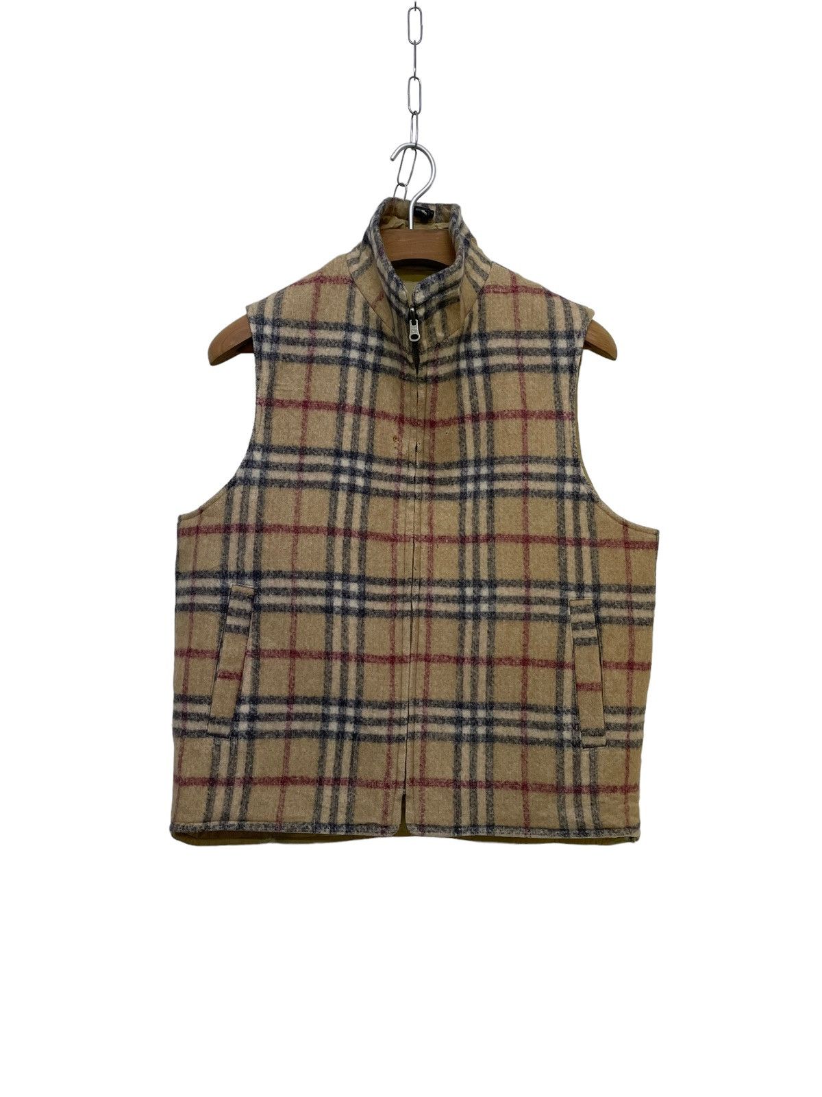 Burberry Burberry London Reversible Vest Novacheck | Grailed