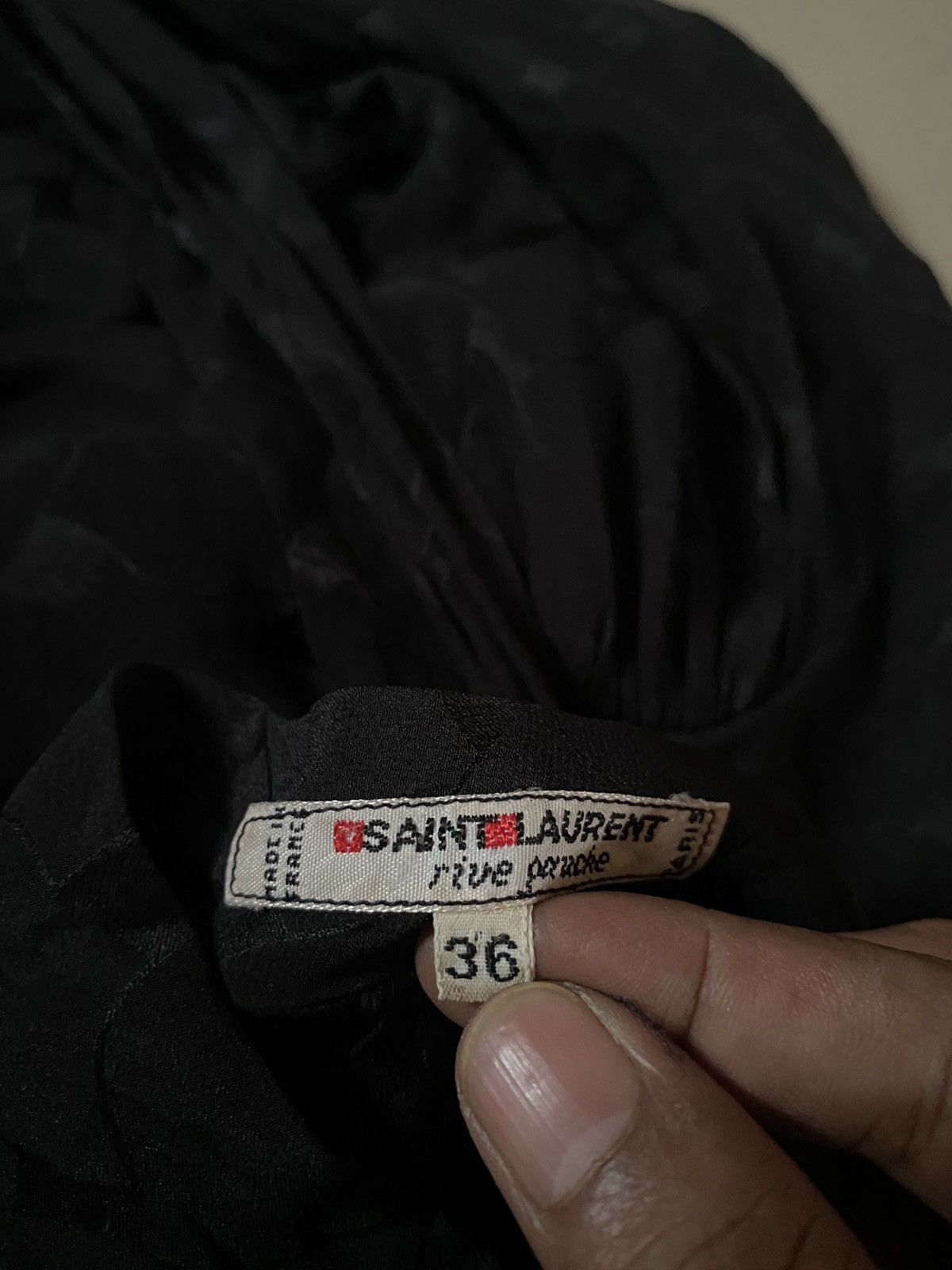 Saint Laurent Paris 💥Saint Laurent Paris Blouse Shirt Size M / US 6-8 / IT 42-44 - 9 Thumbnail