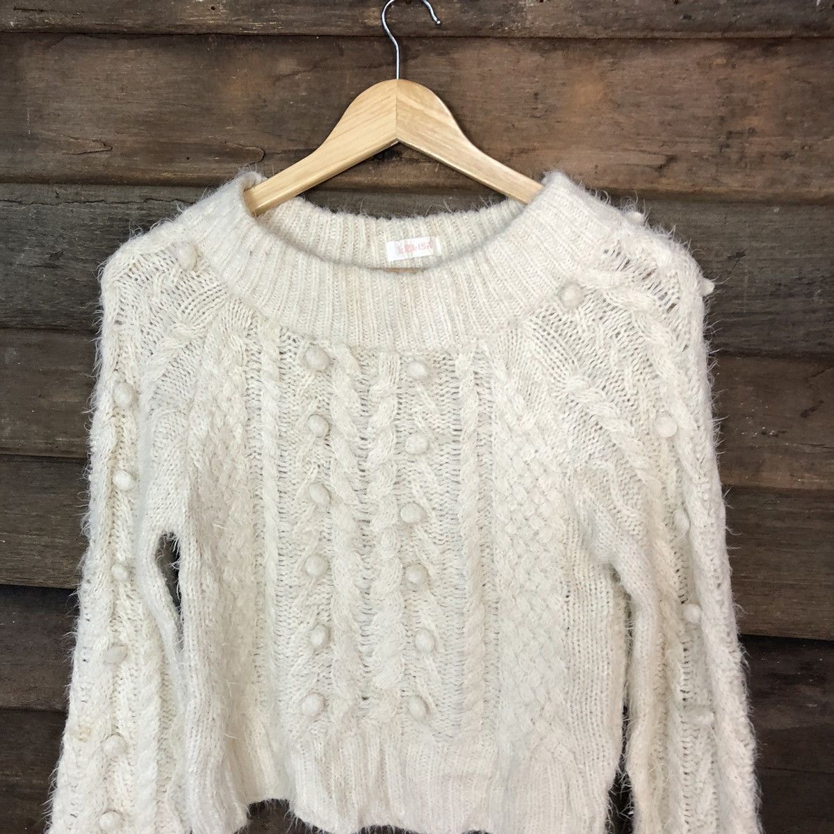 Homespun Knitwear Liz Lisa Shag Shaggy Fur Mohair Knitwear #7009 Size XS / US 0-2 / IT 36-38 - 2 Thumbnail