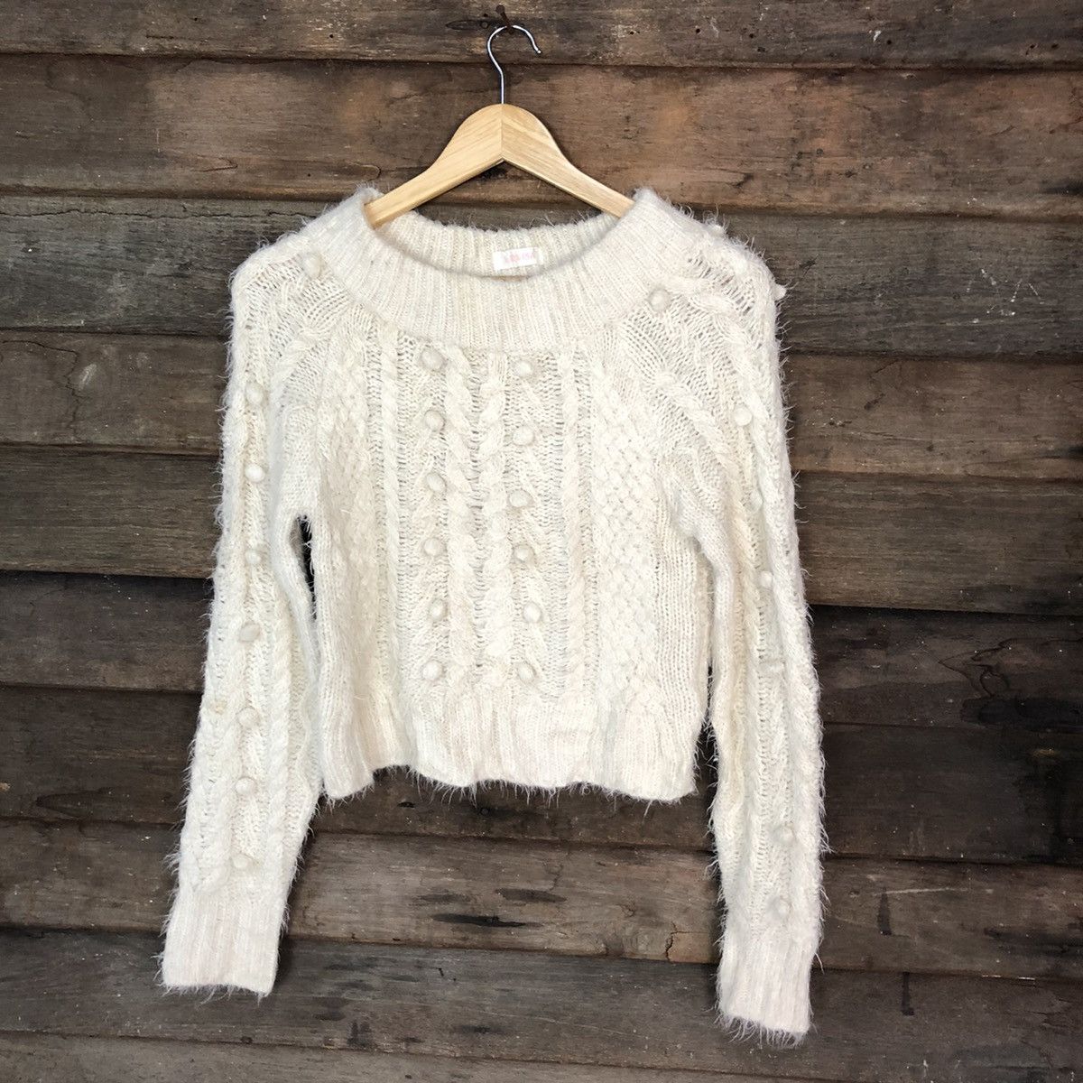 Homespun Knitwear Liz Lisa Shag Shaggy Fur Mohair Knitwear #7009 Size XS / US 0-2 / IT 36-38 - 1 Thumbnail