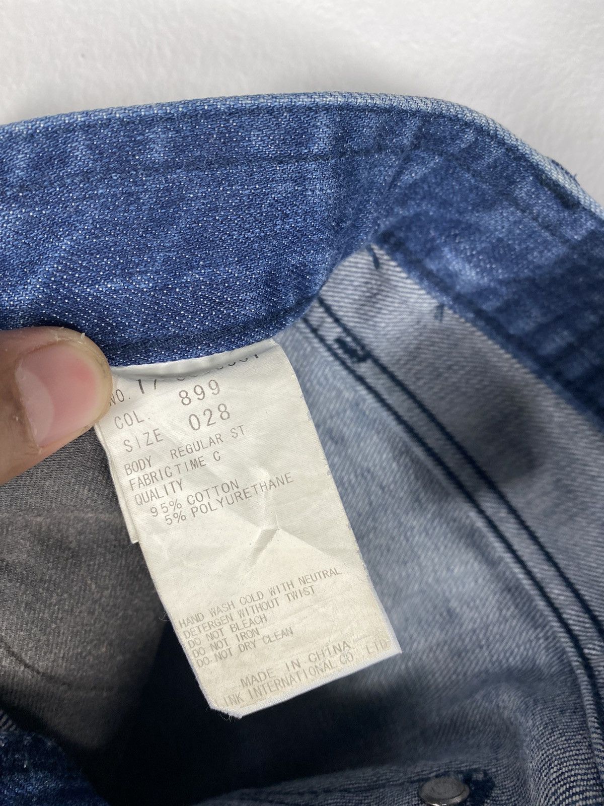 Helmut Lang Helmut Lang Skinny Fits Jet Denim Size US 30 / EU 46 - 10 Thumbnail