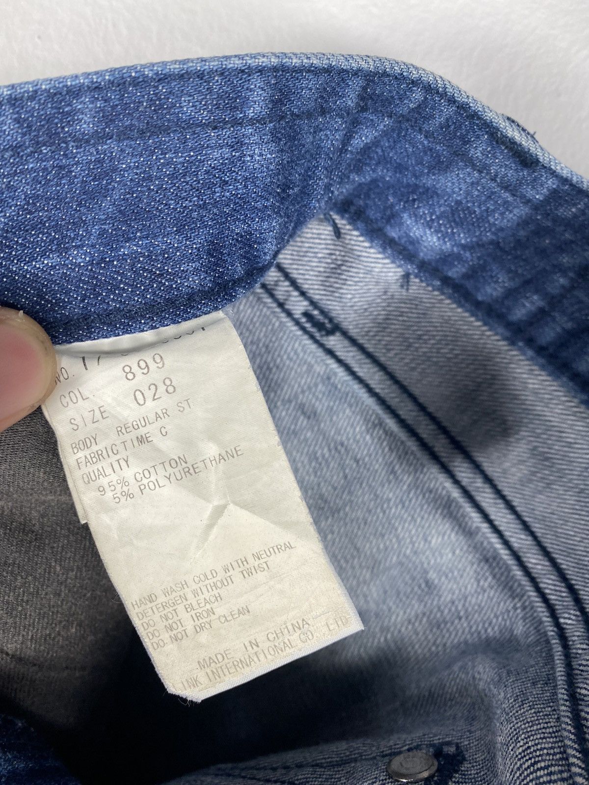 Helmut Lang Helmut Lang Skinny Fits Jet Denim Size US 30 / EU 46 - 11 Thumbnail