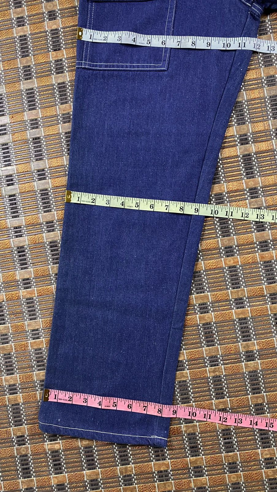 Japanese Brand Vintage Bushpant Denim By Stone Of Sisco Wood Size US 32 / EU 48 - 5 Thumbnail