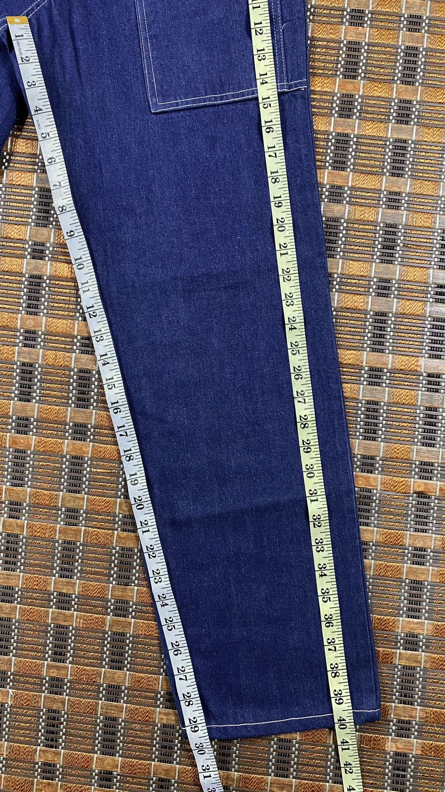 Japanese Brand Vintage Bushpant Denim By Stone Of Sisco Wood Size US 32 / EU 48 - 6 Thumbnail