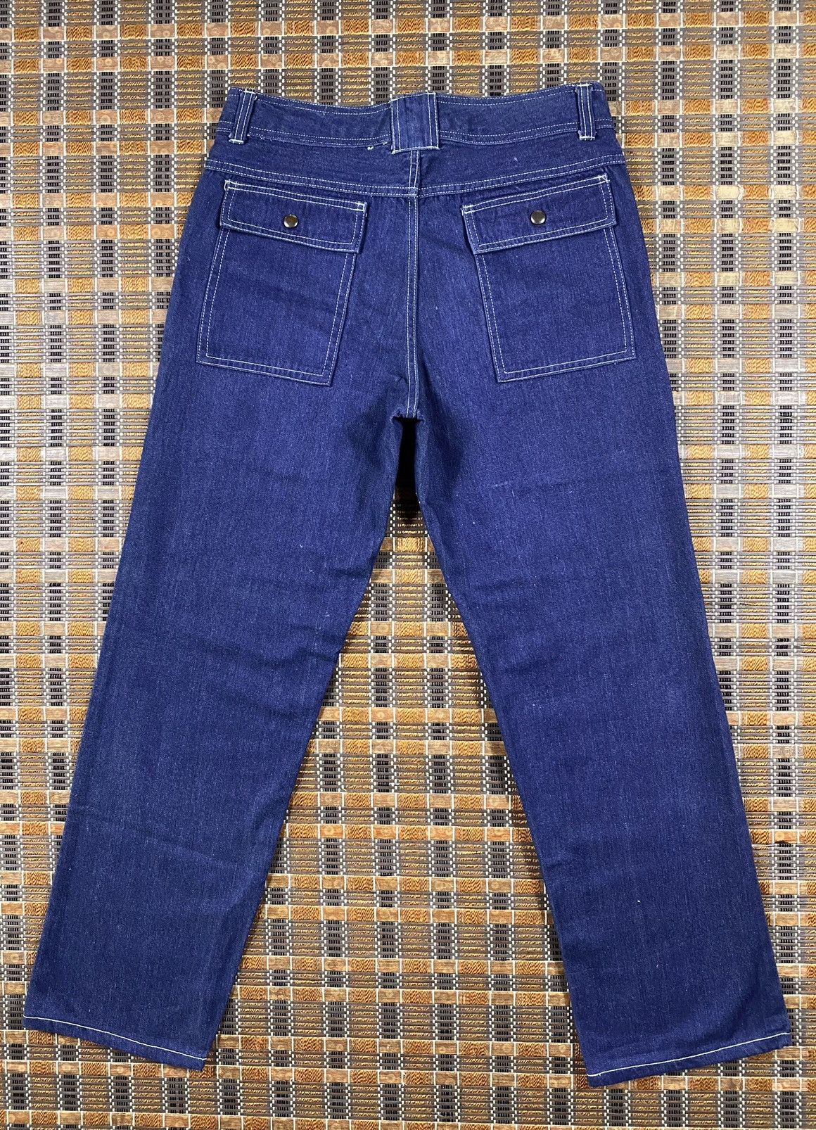 Japanese Brand Vintage Bushpant Denim By Stone Of Sisco Wood Size US 32 / EU 48 - 2 Thumbnail