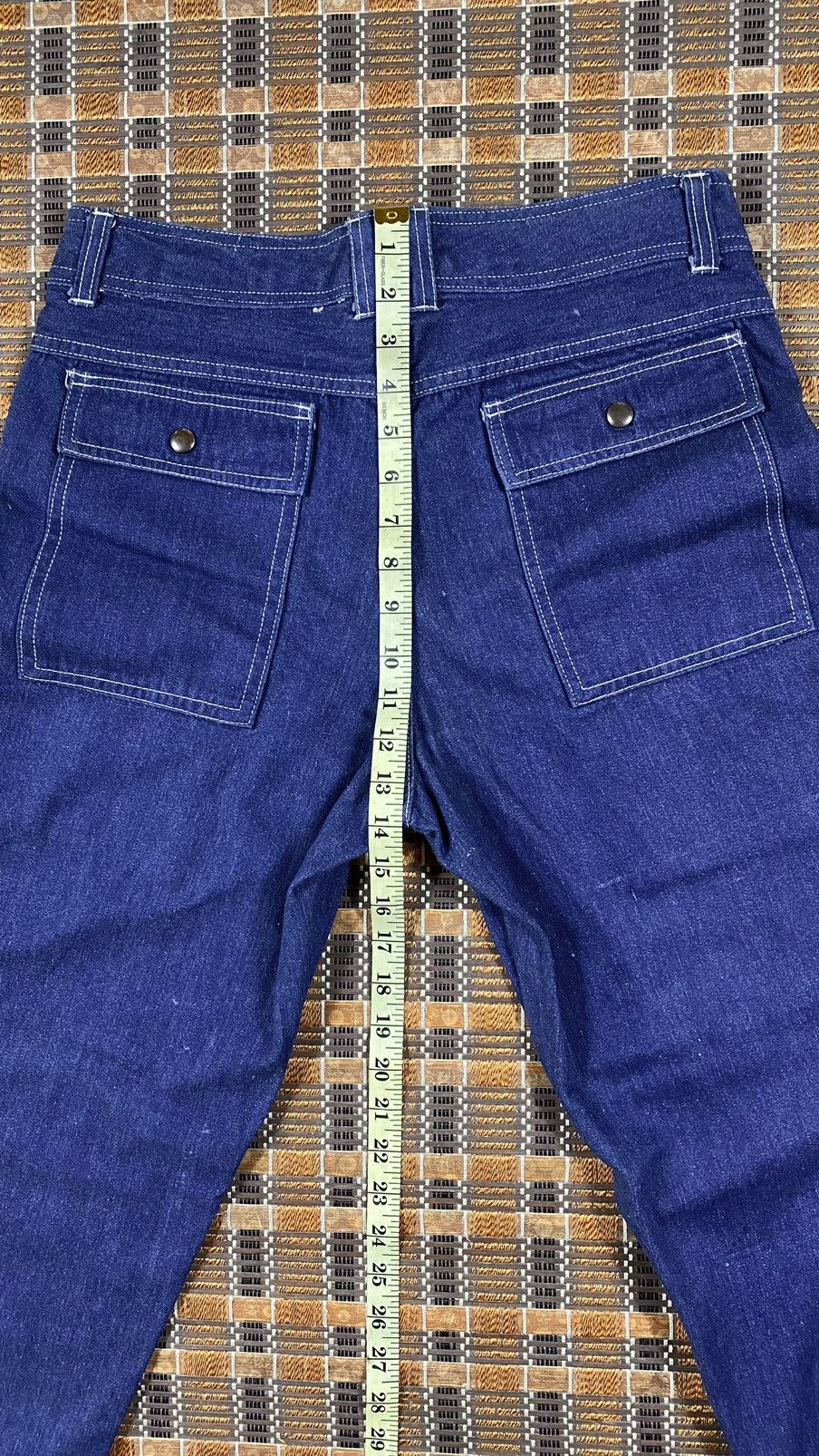 Japanese Brand Vintage Bushpant Denim By Stone Of Sisco Wood Size US 32 / EU 48 - 4 Thumbnail