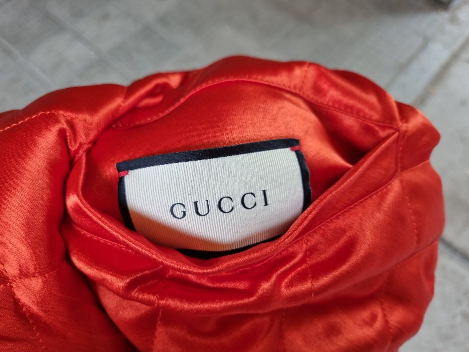 Gucci $3350 Gucci Souvenir Reversible Logo Sleeves Bomber Jacket Size US M / EU 48-50 / 2 - 16 Thumbnail