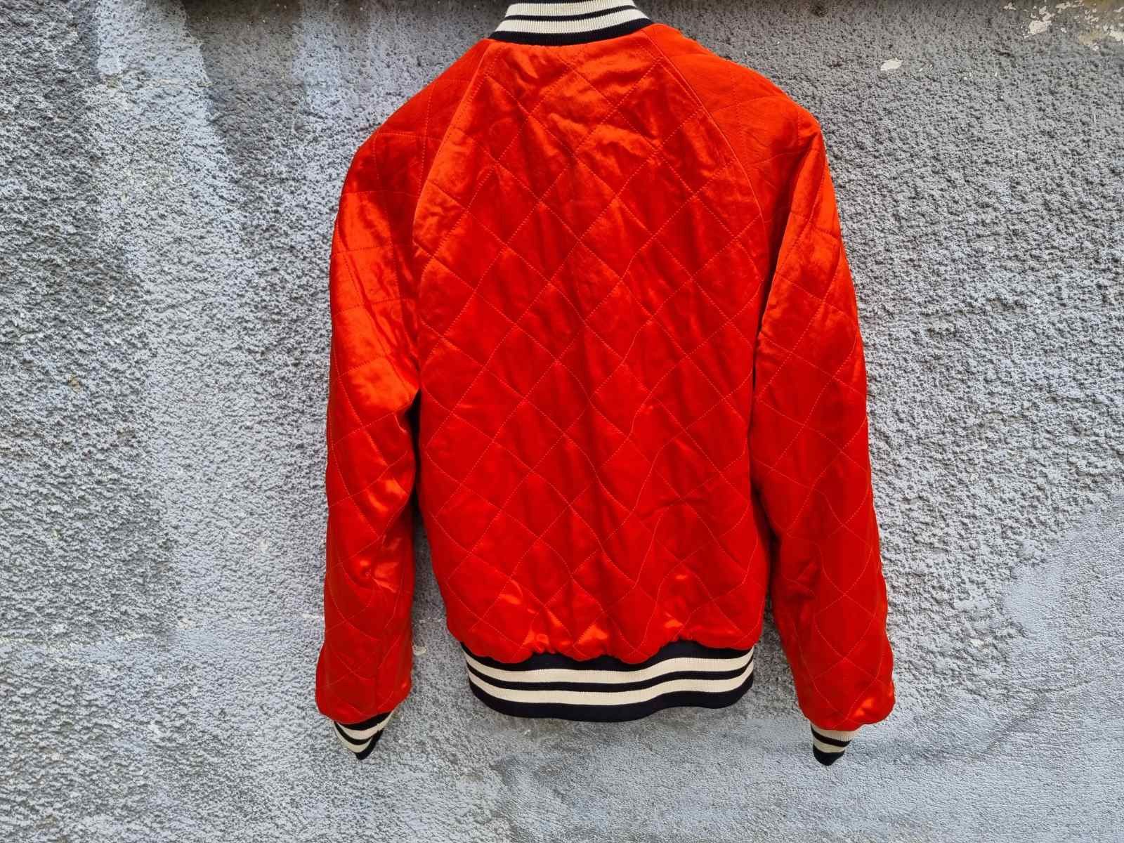 Gucci $3350 Gucci Souvenir Reversible Logo Sleeves Bomber Jacket Size US M / EU 48-50 / 2 - 15 Thumbnail