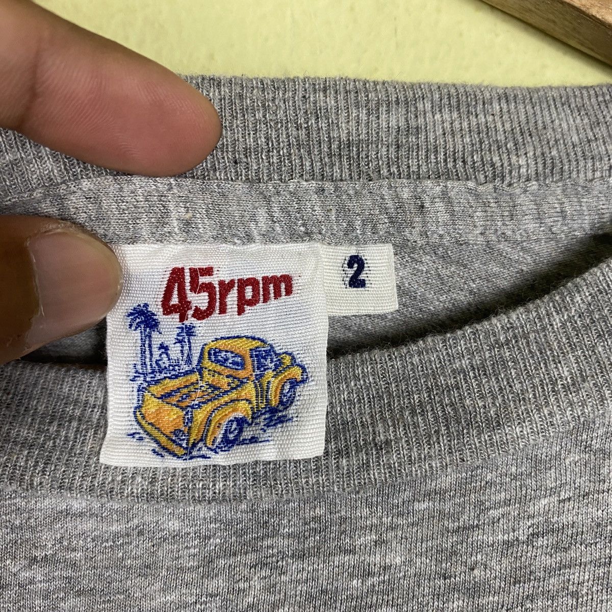 45rpm × Vintage Vintage 45RPM Single Stitch Tshirt Size US S / EU 44-46 / 1 - 3 Thumbnail