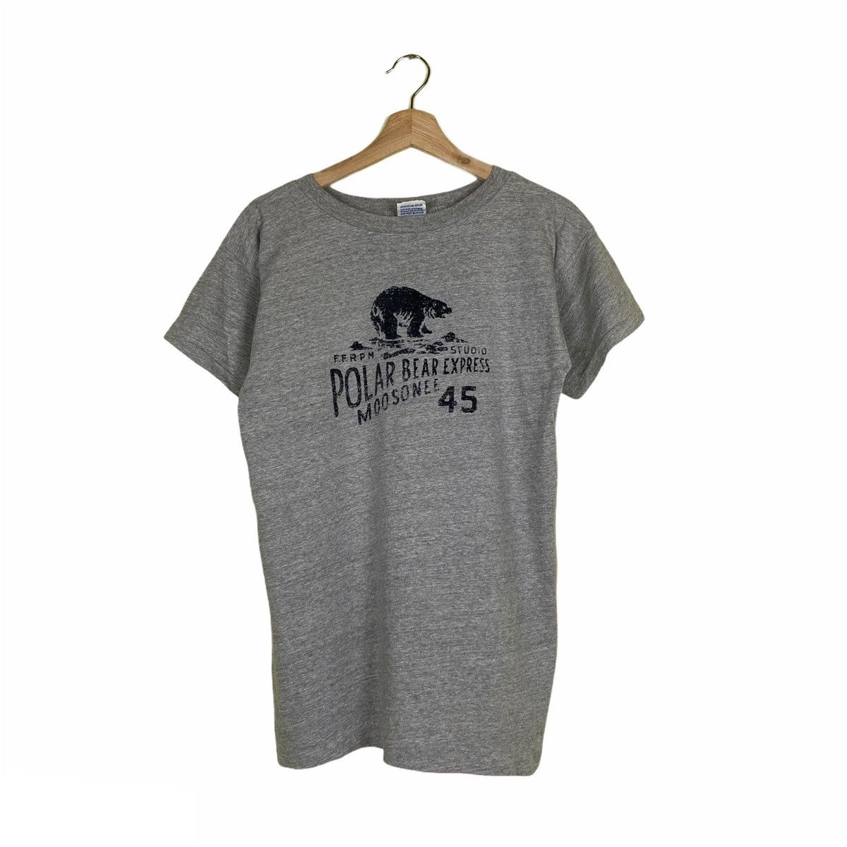 45rpm × Vintage Vintage 45RPM Single Stitch Tshirt Size US S / EU 44-46 / 1 - 1 Thumbnail