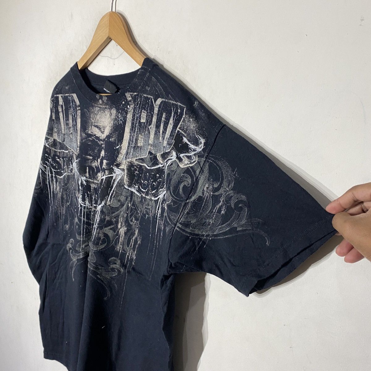 Vintage Bad Boy Skull Tshirt Size US L / EU 52-54 / 3 - 6 Thumbnail
