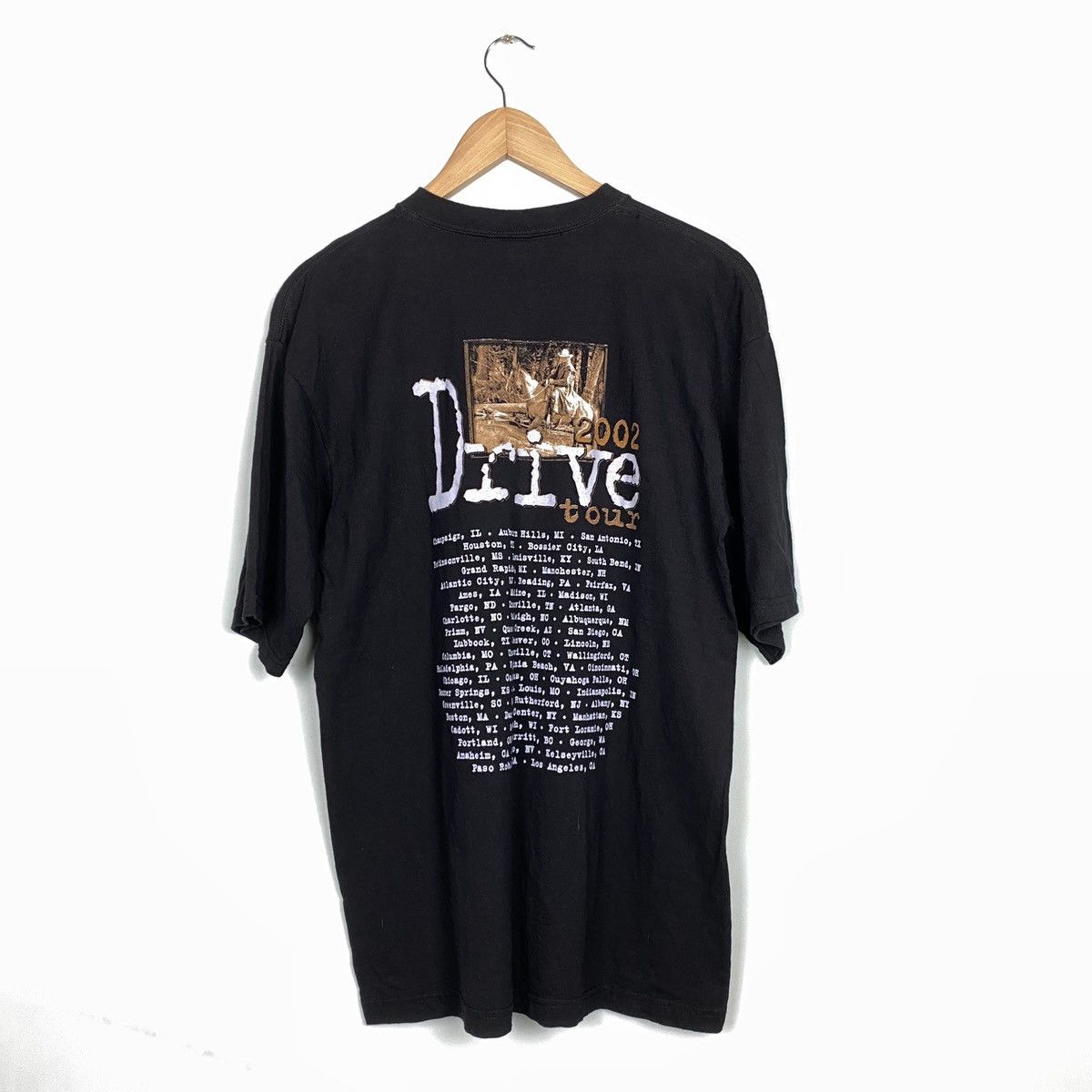 Band Tees × Vintage American Singer Alan Jackson Vintage 2002 Tour Size US L / EU 52-54 / 3 - 9 Thumbnail