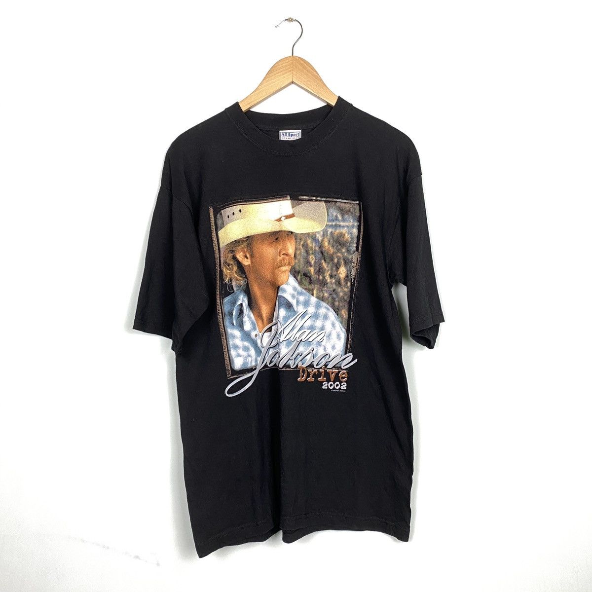 Band Tees × Vintage American Singer Alan Jackson Vintage 2002 Tour Size US L / EU 52-54 / 3 - 1 Thumbnail