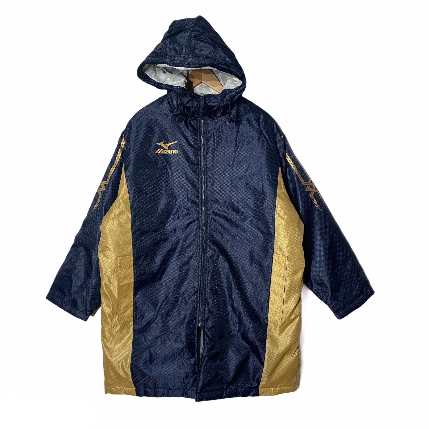 Japanese Brand × Mizuno Mizuno Zip Up Long Jacket Size US M / EU 48-50 / 2 - 1 Thumbnail