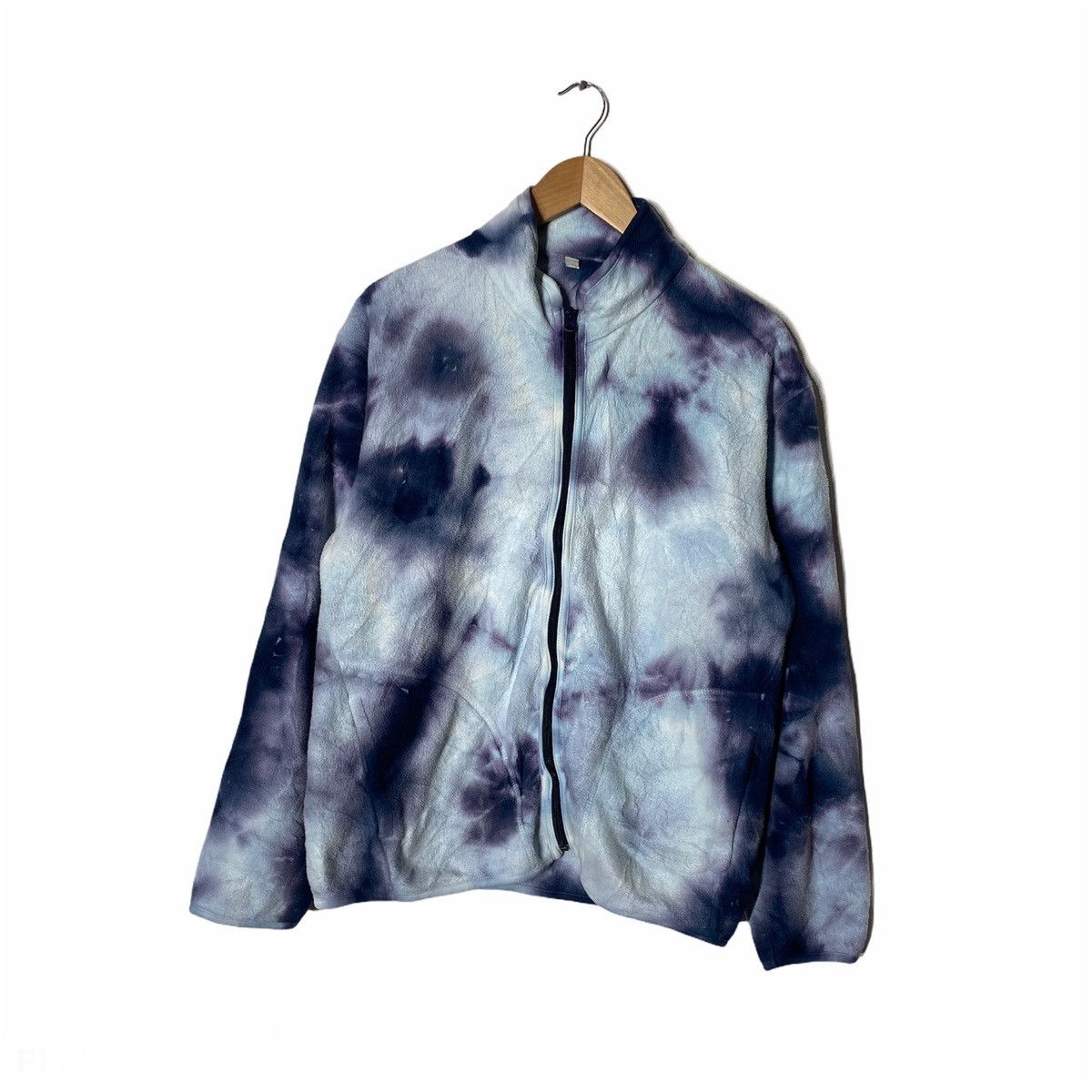 Japanese Brand × Uniqlo Uniqlo Zip Up Tie dye Fleece Size US M / EU 48-50 / 2 - 1 Thumbnail