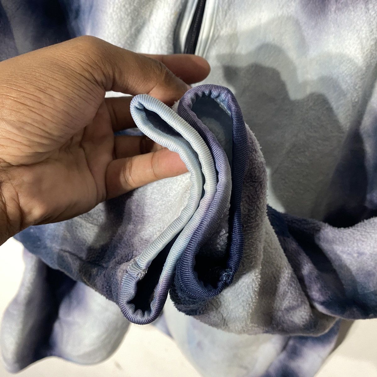 Japanese Brand × Uniqlo Uniqlo Zip Up Tie dye Fleece Size US M / EU 48-50 / 2 - 7 Thumbnail