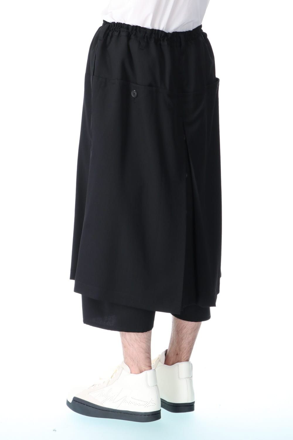Yohji Yamamoto Yohji Yamamoto Pour Homme AW20 - W/Gabardine Wrap Pants Size US 30 / EU 46 - 11 Thumbnail