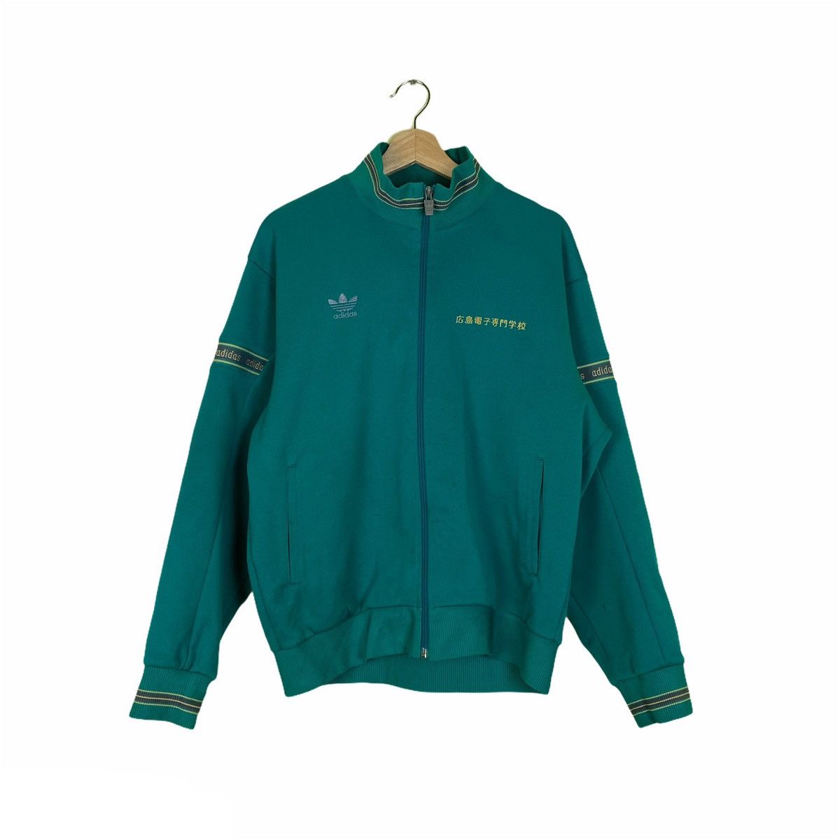 Adidas × Japanese Brand Vintage Adidas Sweater Size US M / EU 48-50 / 2 - 1 Thumbnail