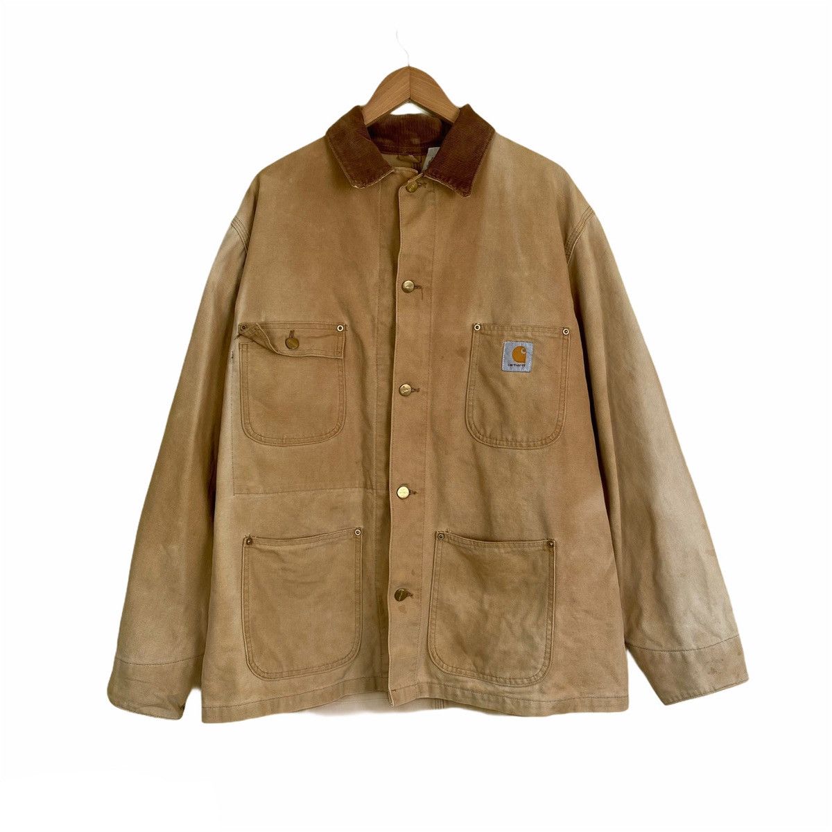 Carhartt × Vintage ❗️❗️last drop ❗️❗️Carhartt detroit distressed Chore jacket Size US L / EU 52-54 / 3 - 1 Thumbnail