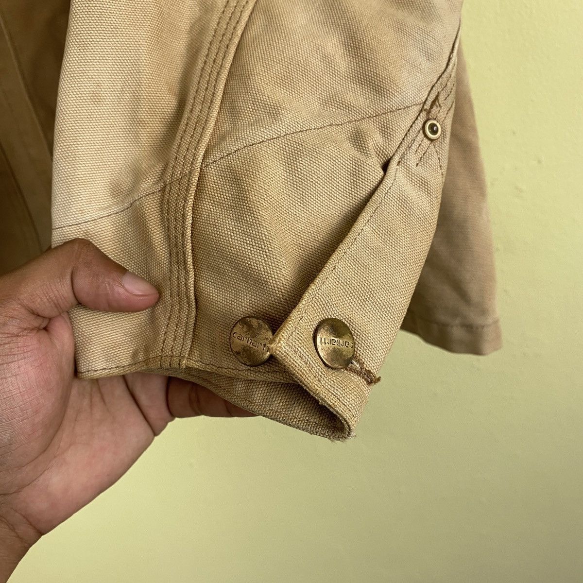 Carhartt × Vintage ❗️❗️last drop ❗️❗️Carhartt detroit distressed Chore jacket Size US L / EU 52-54 / 3 - 8 Thumbnail