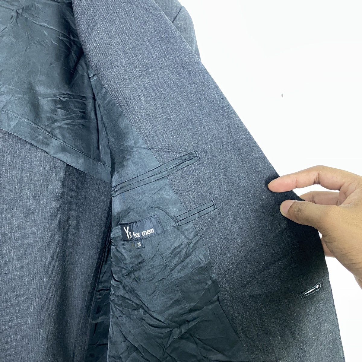 Y's for Men × Yohji Yamamoto Y’s for Men Yohji Yamamoto Blazer Jacket Size US M / EU 48-50 / 2 - 7 Thumbnail