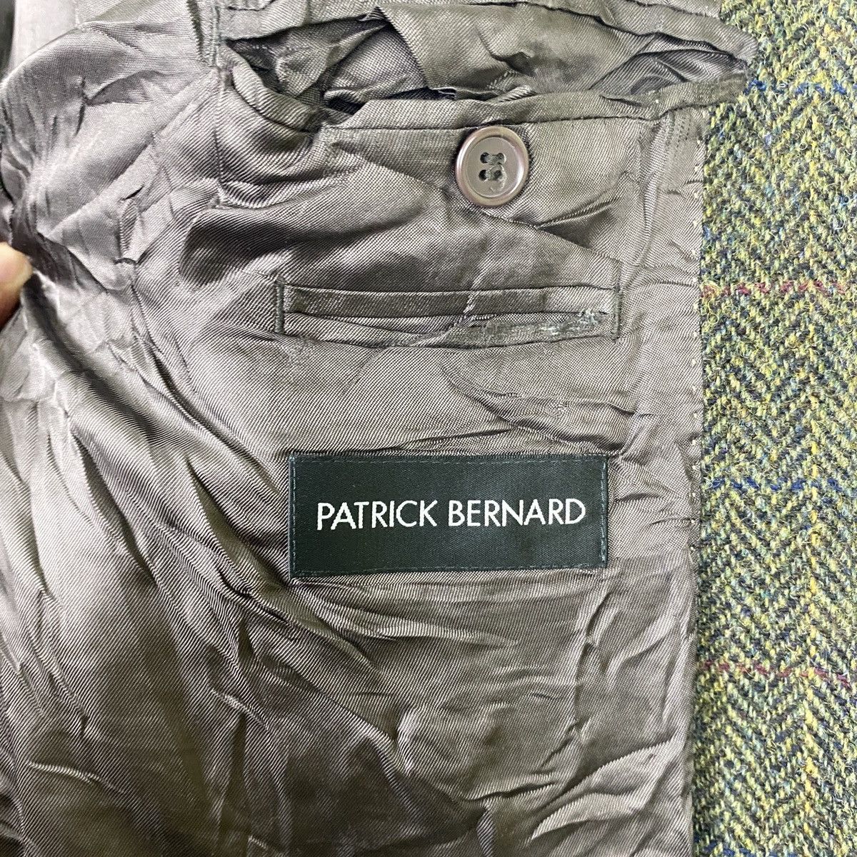 Harris Tweed × Japanese Brand Patrick Bernard Harris Tweed Double Breasted Blazer Size US M / EU 48-50 / 2 - 11 Thumbnail