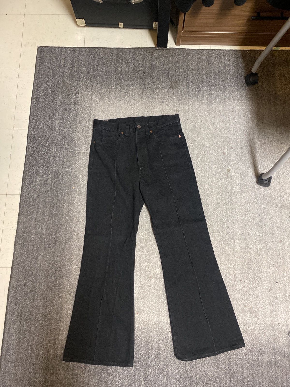 Kapital Kapital Okabellbo Flared Bell Bottom Denim Jeans | Grailed