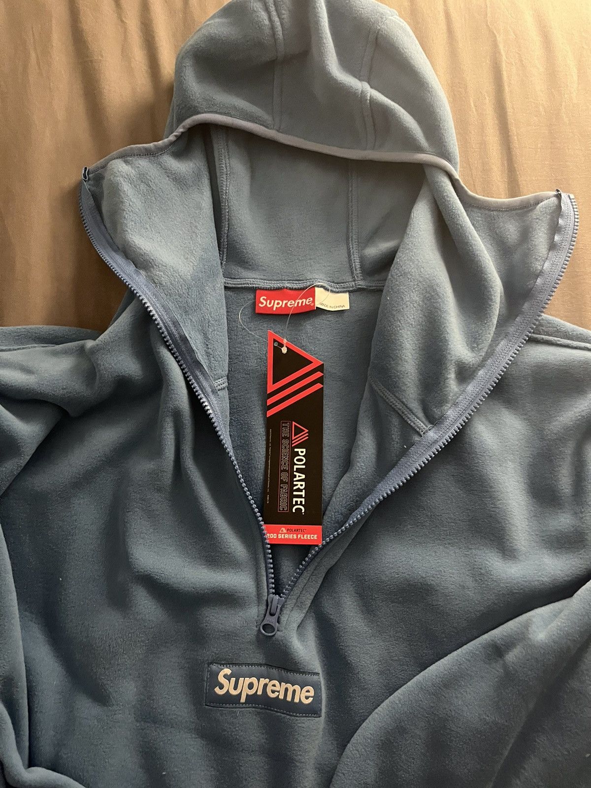 Supreme Supreme Polartec Facemask Half Zip Pullover Size US XL / EU 56 / 4 - 4 Thumbnail
