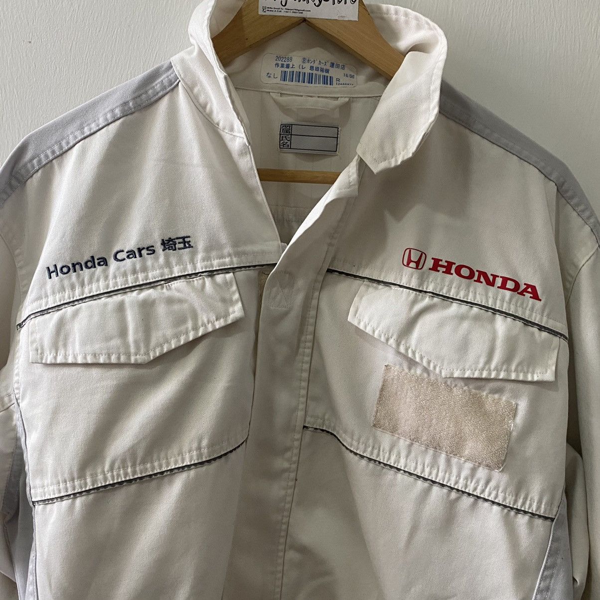 Honda × Vintage Honda x vintage Workswear zipper Jacket Size US L / EU 52-54 / 3 - 10 Thumbnail