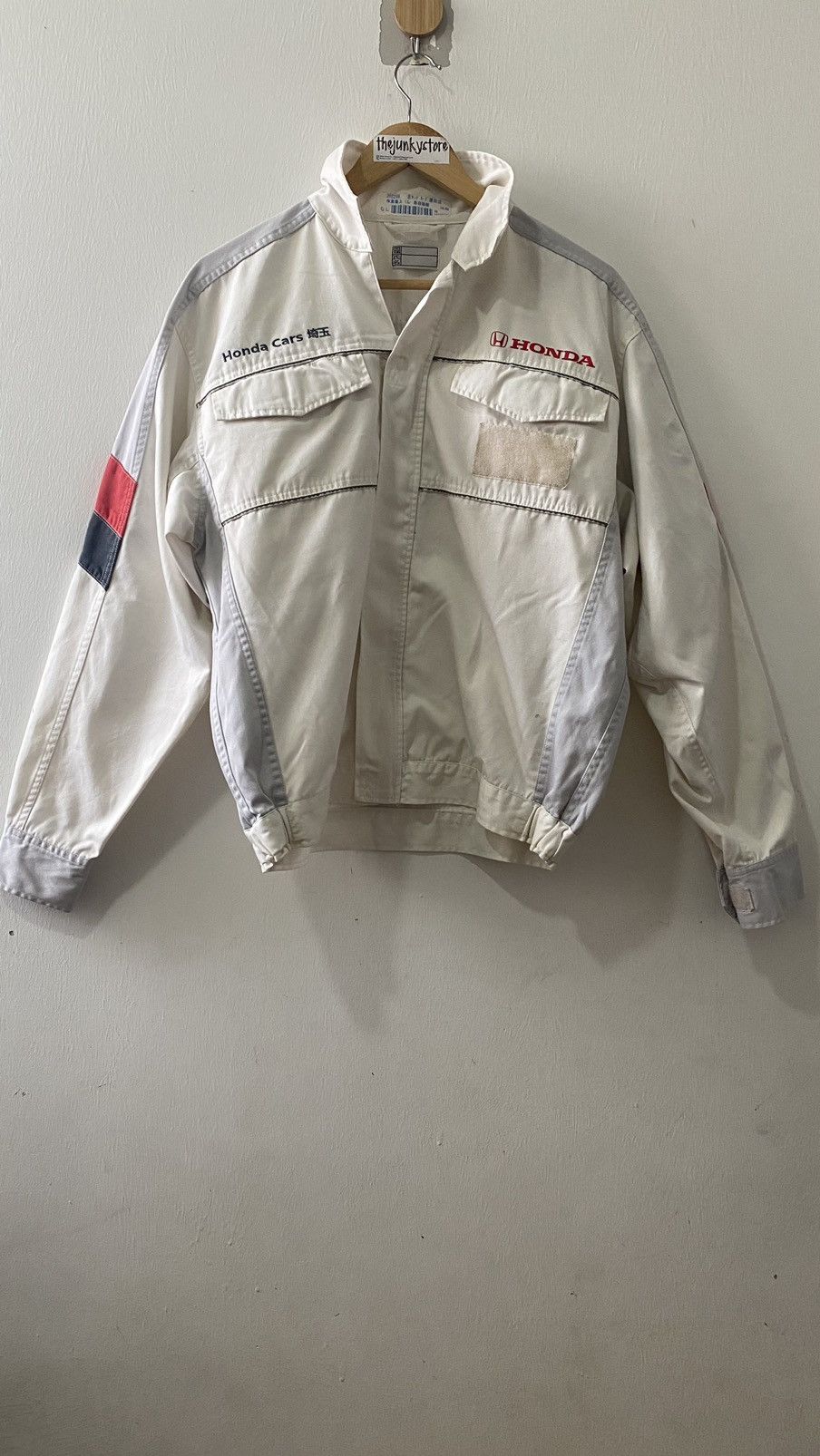 Honda × Vintage Honda x vintage Workswear zipper Jacket Size US L / EU 52-54 / 3 - 7 Thumbnail