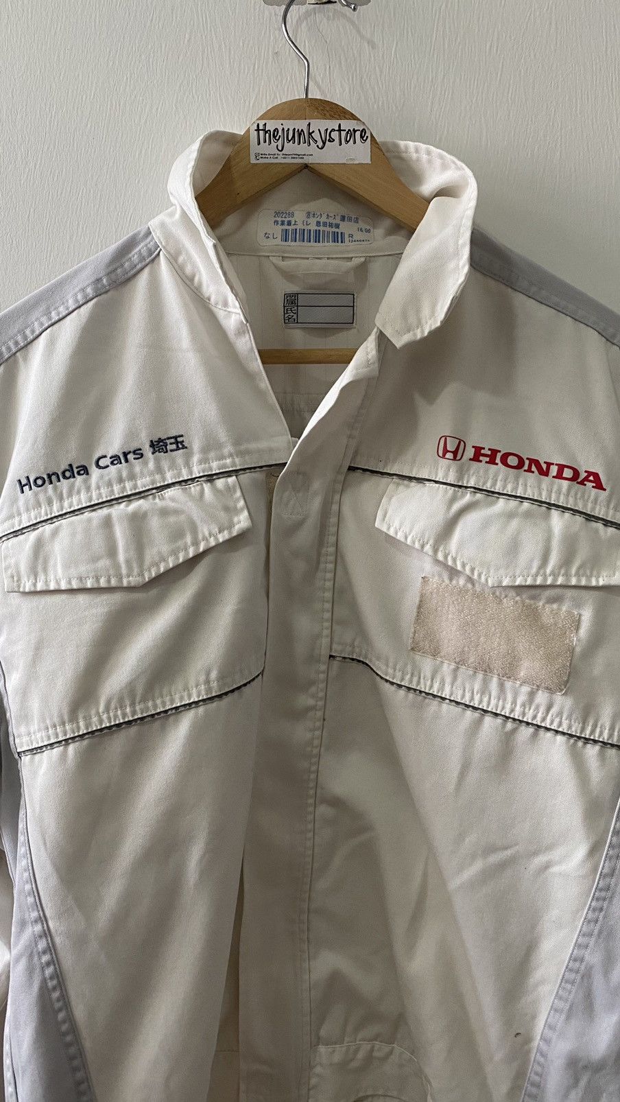 Honda × Vintage Honda x vintage Workswear zipper Jacket Size US L / EU 52-54 / 3 - 9 Thumbnail